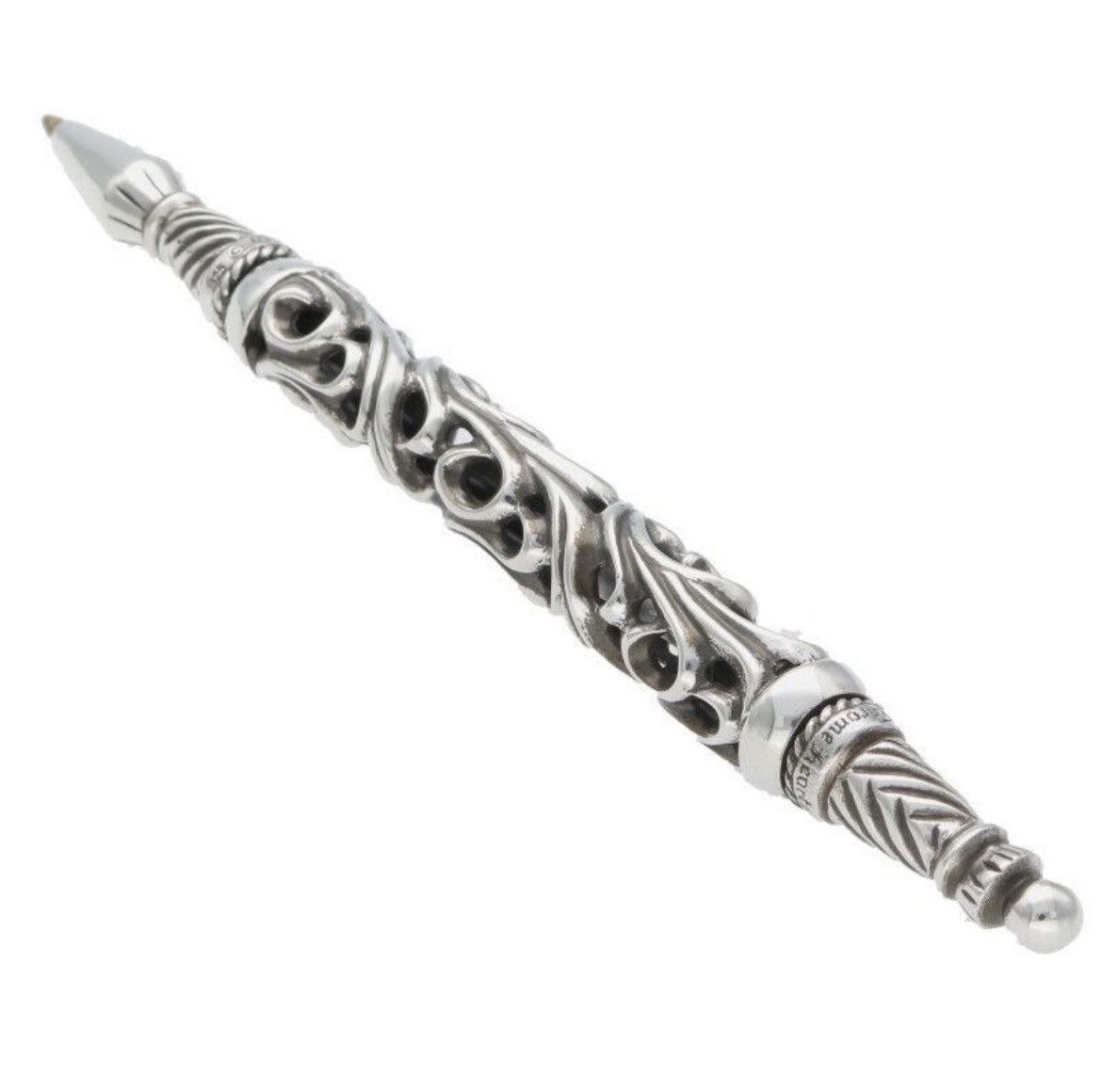 Chrome Hearts Chrome Hearts Filigree Silver Ballpoint Pen Size ONE SIZE - 4 Thumbnail