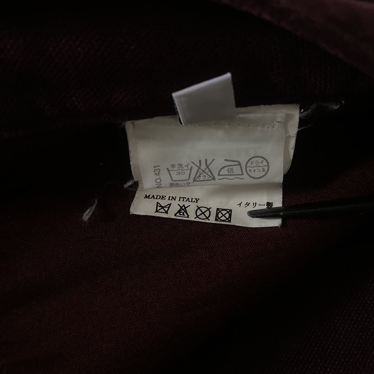 Maison Margiela Maison Margiela AW07 Burgundy Chinos Size US 30 / EU 46 - 5 Thumbnail