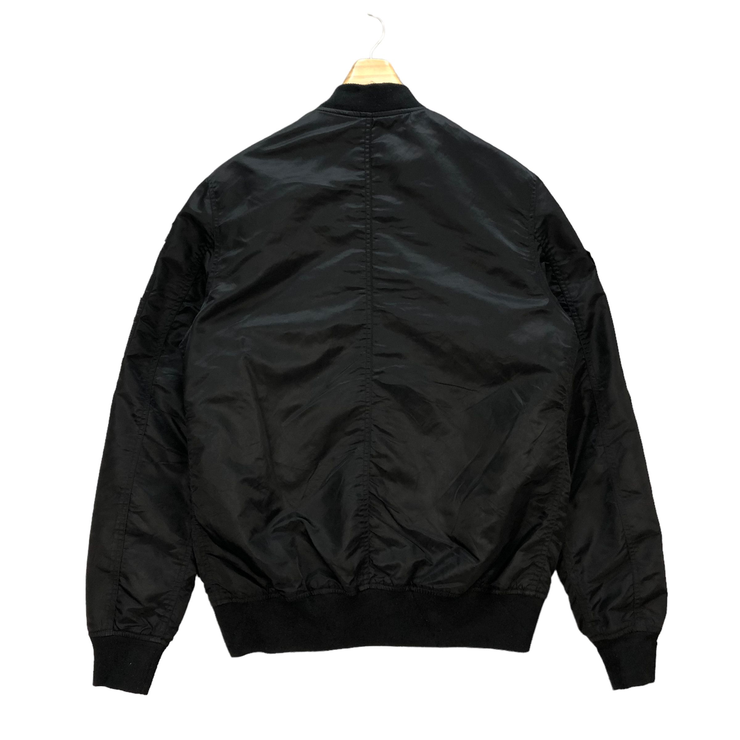 Japanese Brand MILITARY GARMENT PATCHES BOMBER JACKET #7338-130 Size US L / EU 52-54 / 3 - 15 Thumbnail