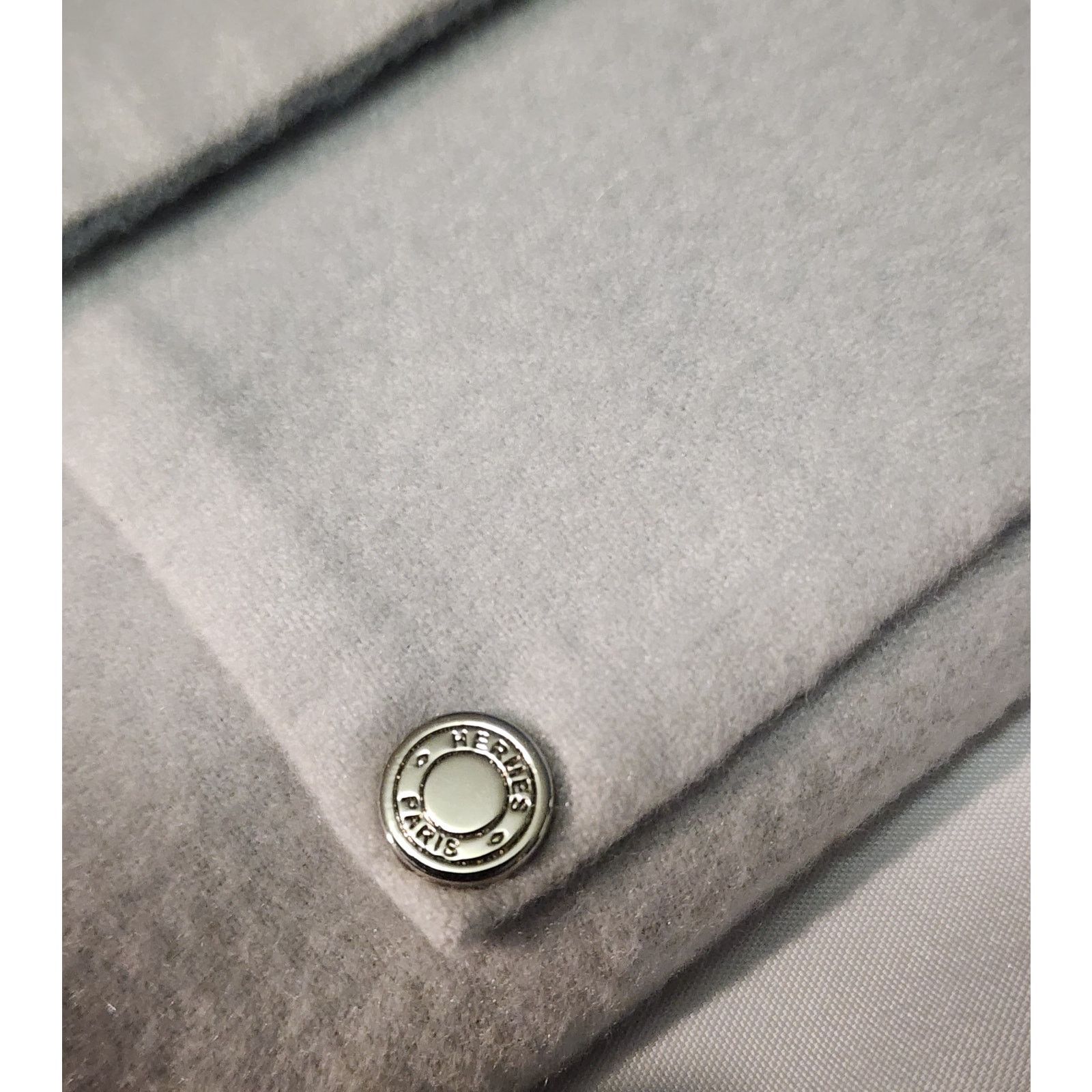 Hermes Authentic 100% Cashmere HERMES Skirt w Logo Sz 38 US 8 / 10 Size 30" / US 8 / IT 44 - 4 Thumbnail
