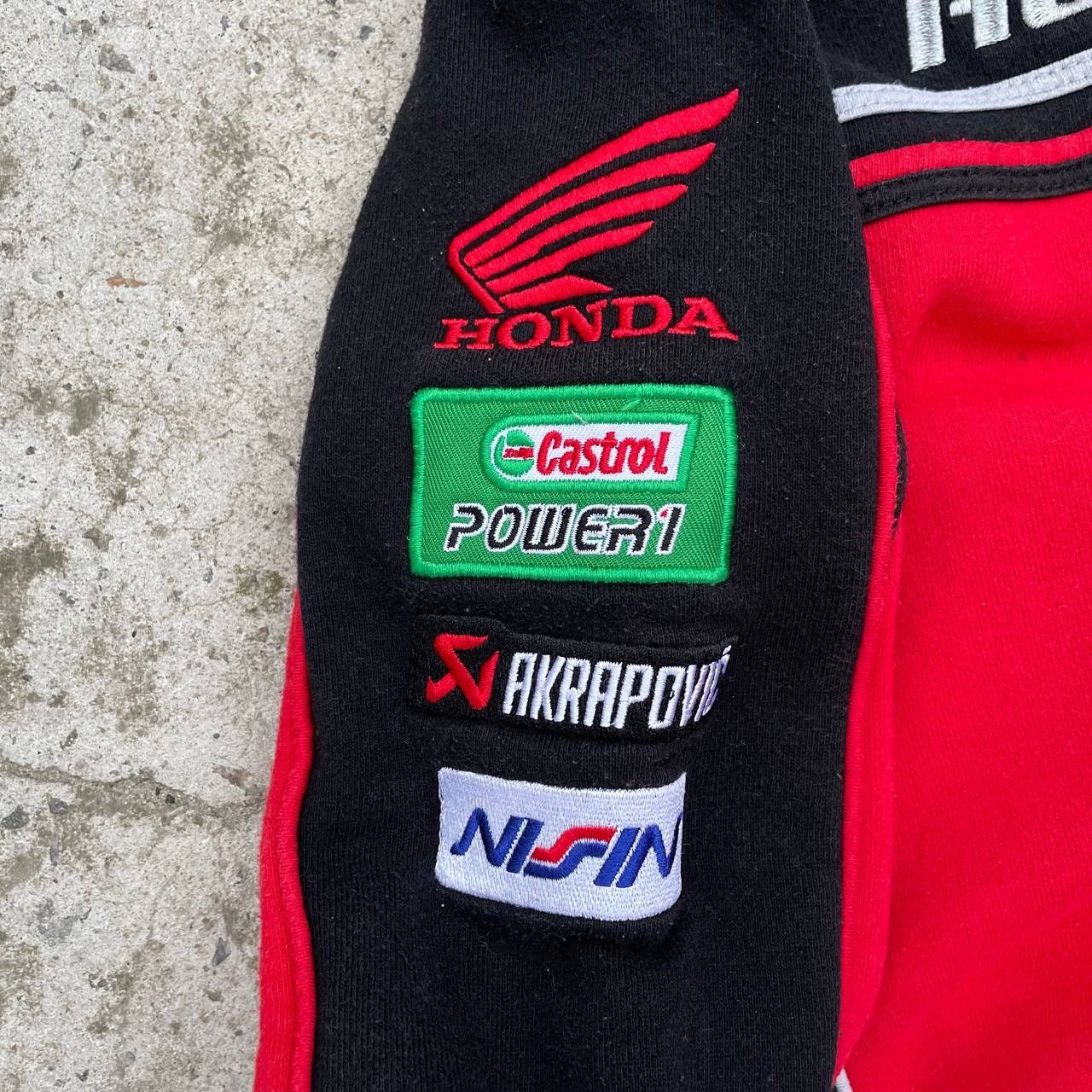 Honda Vintage Kids Zip Hoodie Honda Racing Y2K Size 7/8 Years 00s Size US XXS / EU 40 - 15 Thumbnail