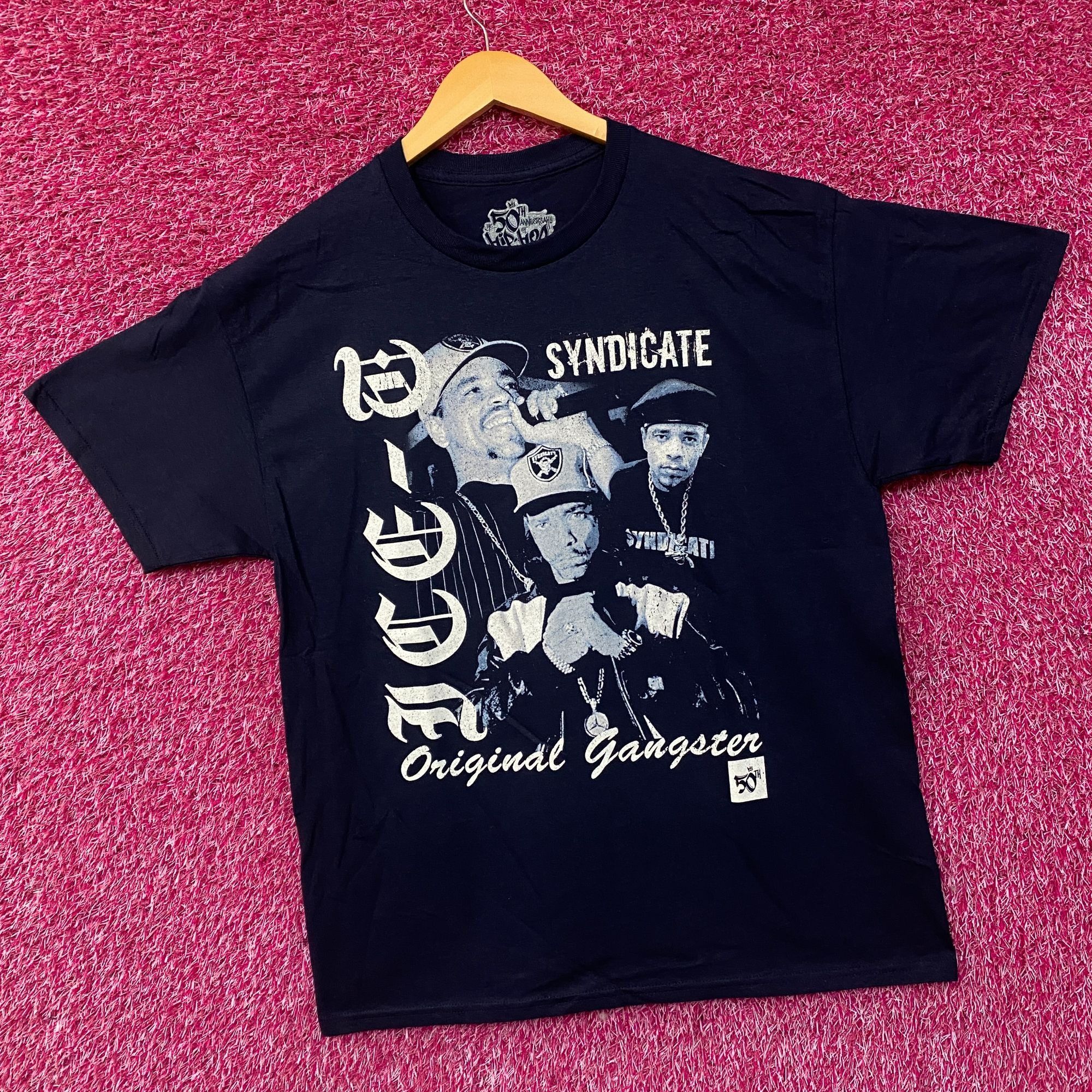 Other Ice-T Rhyme Syndicate 50th Anniversary of Hip Hop Graphic T- Size US L / EU 52-54 / 3 - 3 Thumbnail