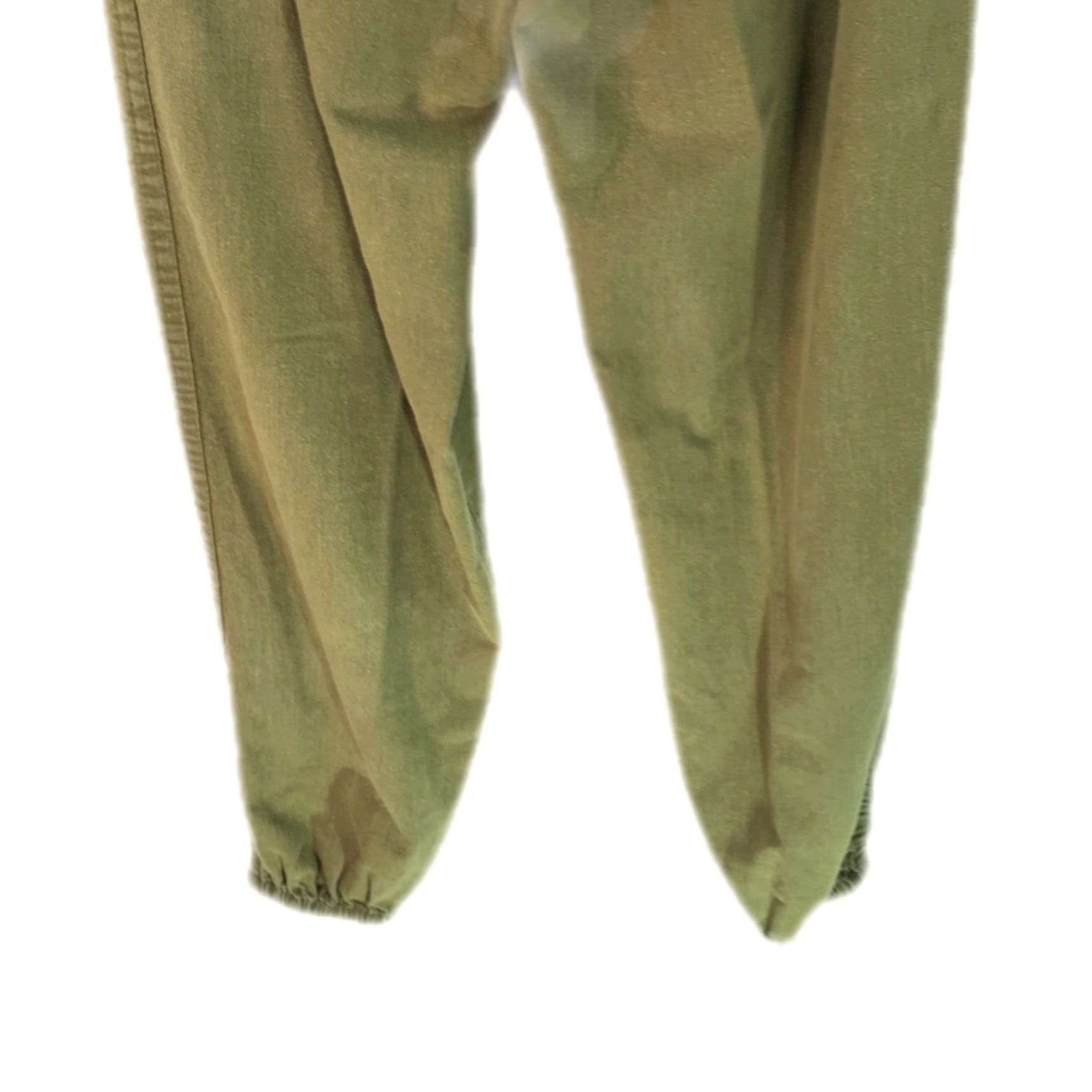 Vintage VINTAGE Smiths Utility Joggers Womens Size 30 Forest Green Casual Elastic Waist High Rise 30X32 Mens Size 30" / US 8 / IT 44 - 7 Thumbnail