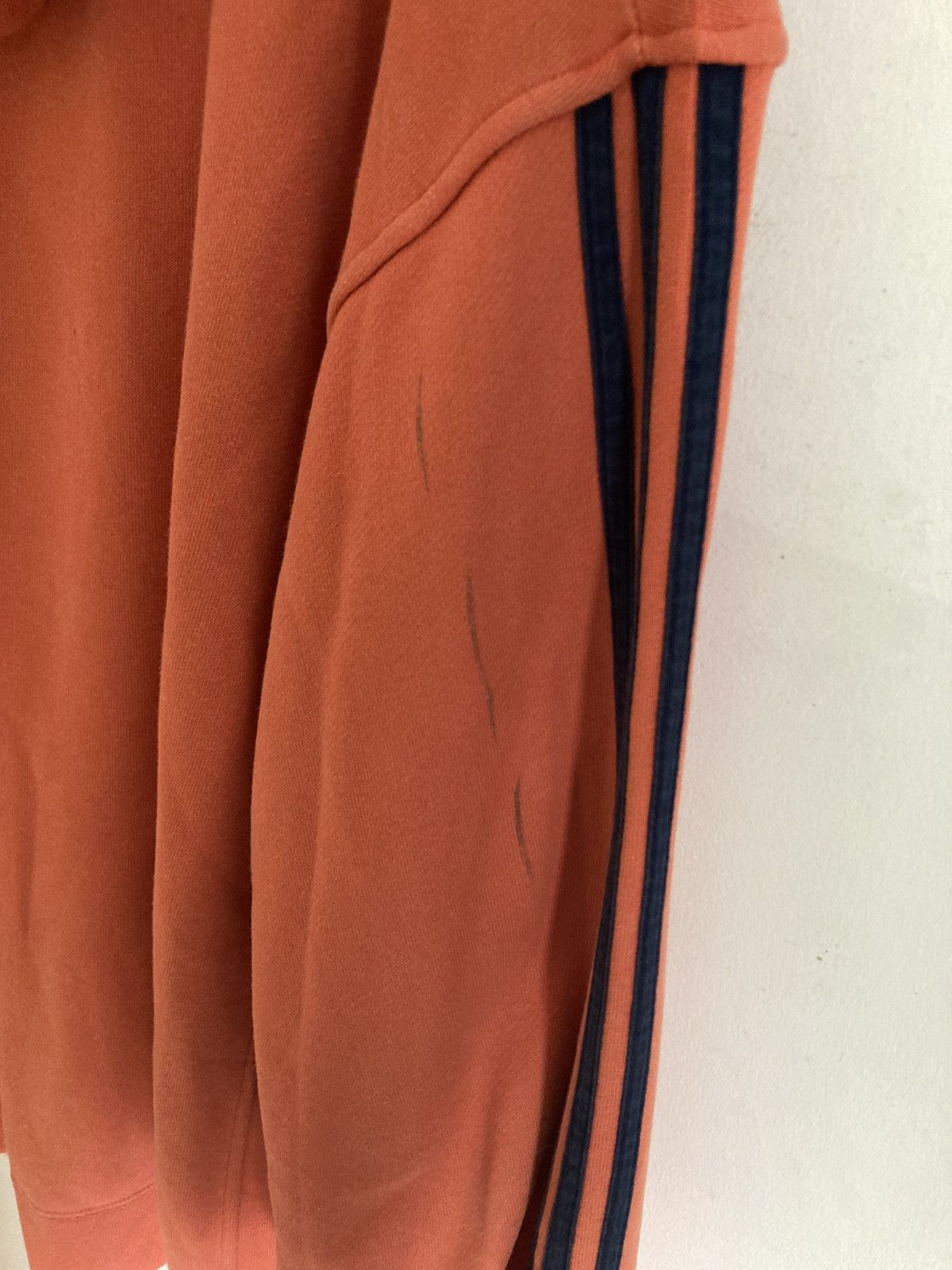 Adidas Oversized Adidas Orange Hoodie Size US XXL / EU 58 / 5 - 5 Thumbnail