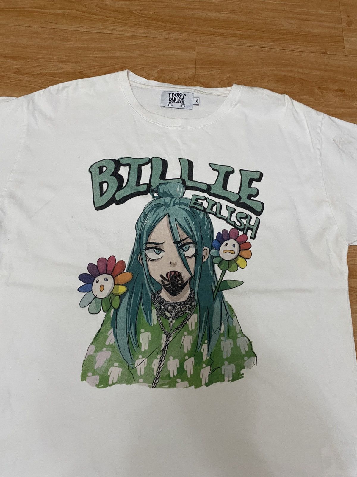 Billie Eilish Billie Eilish rock tour t-shirt tee shirt very rare Size US XL / EU 56 / 4 - 3 Thumbnail
