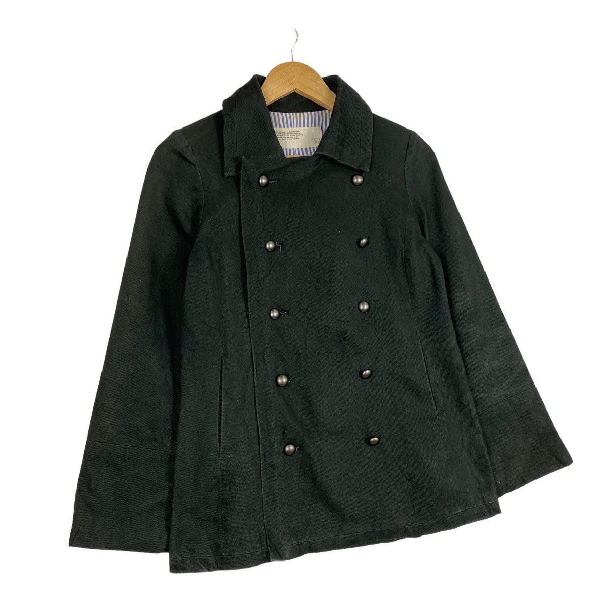 Japanese Brand JAPANASE DOUBLE BREAST COAT Size US M / EU 48-50 / 2 - 3 Thumbnail