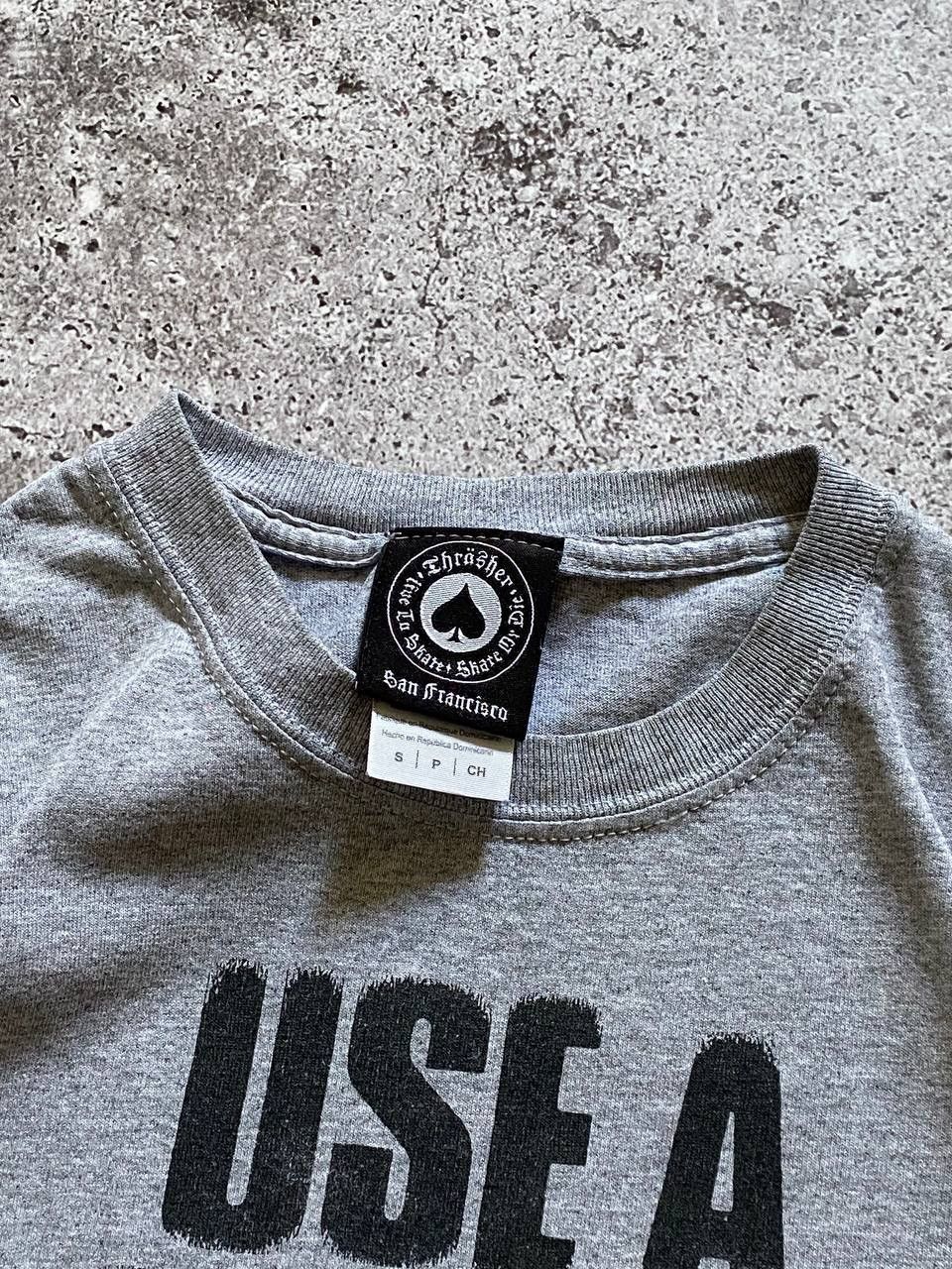 Thrasher × Vintage VINTAGE THRASHER GONZALES “USE A SKATE GO TO PRISON” T SHIRT Size US S / EU 44-46 / 1 - 4 Thumbnail