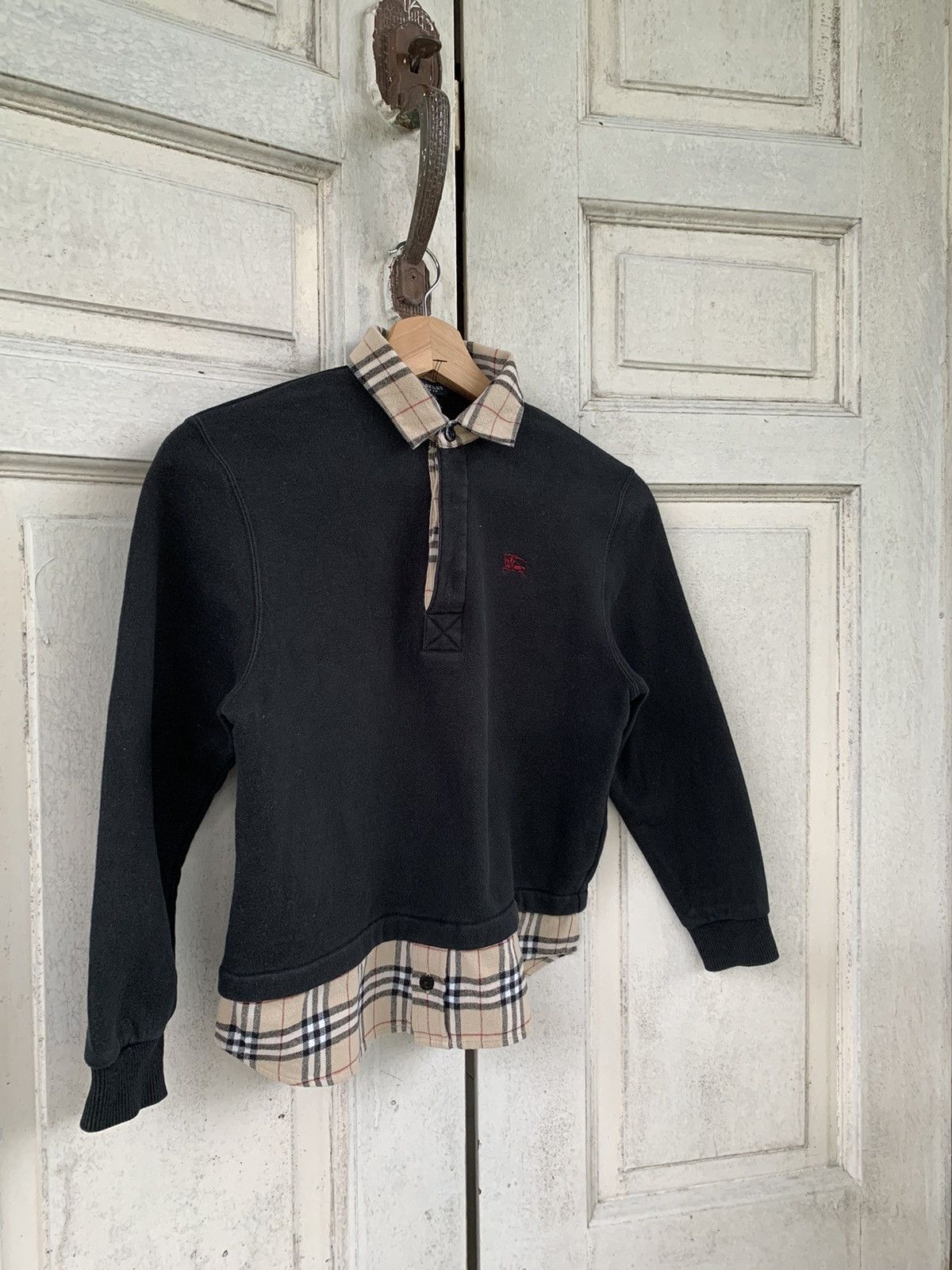 Burberry Rarely Burberry Sweatshirt Nova check casual youth baby kids Size XS / US 0-2 / IT 36-38 - 1 Thumbnail