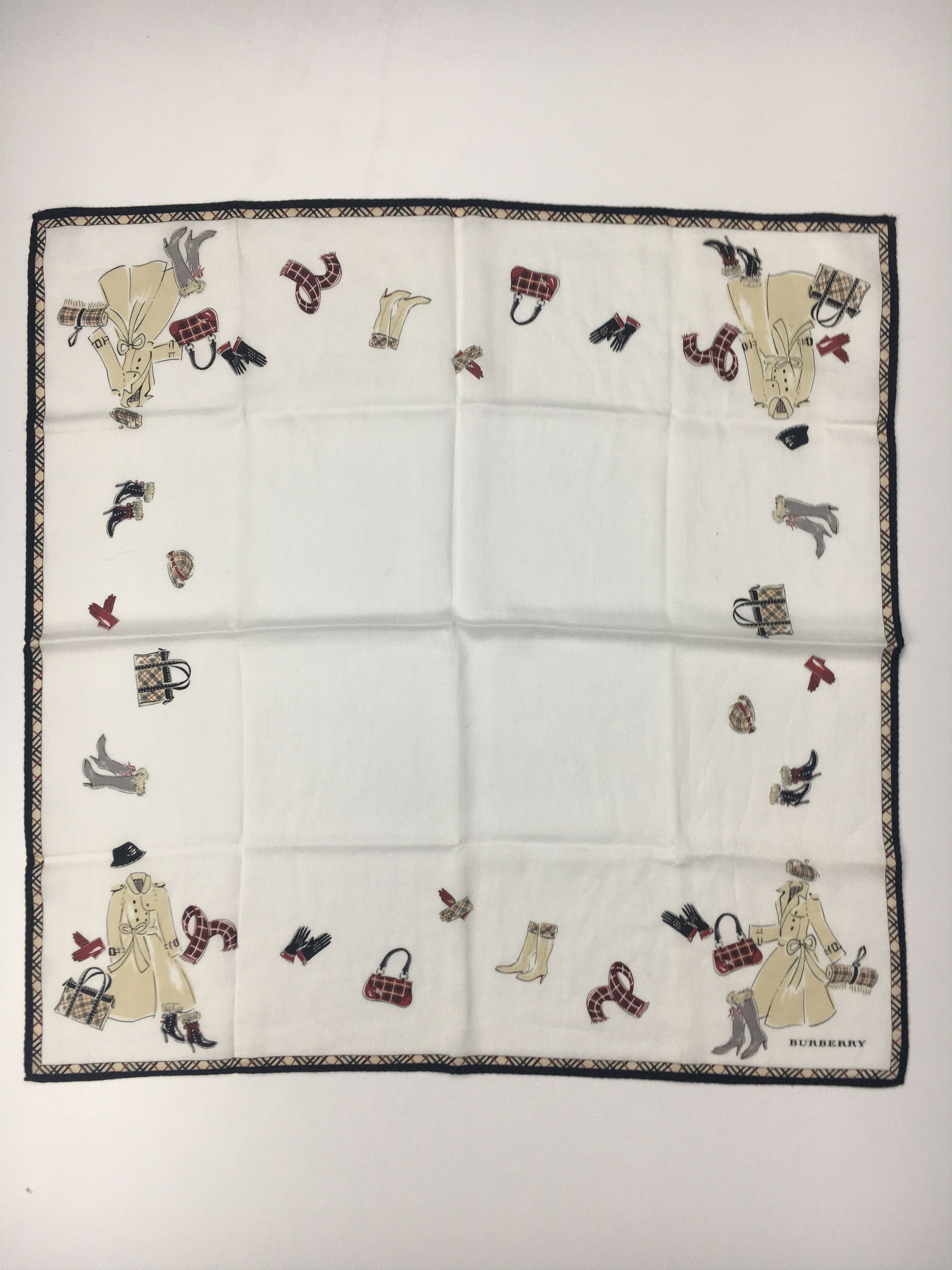 Burberry Burberrys Handkerchief / Bandana / Neckerchief - HKC0012 Size ONE SIZE - 3 Thumbnail