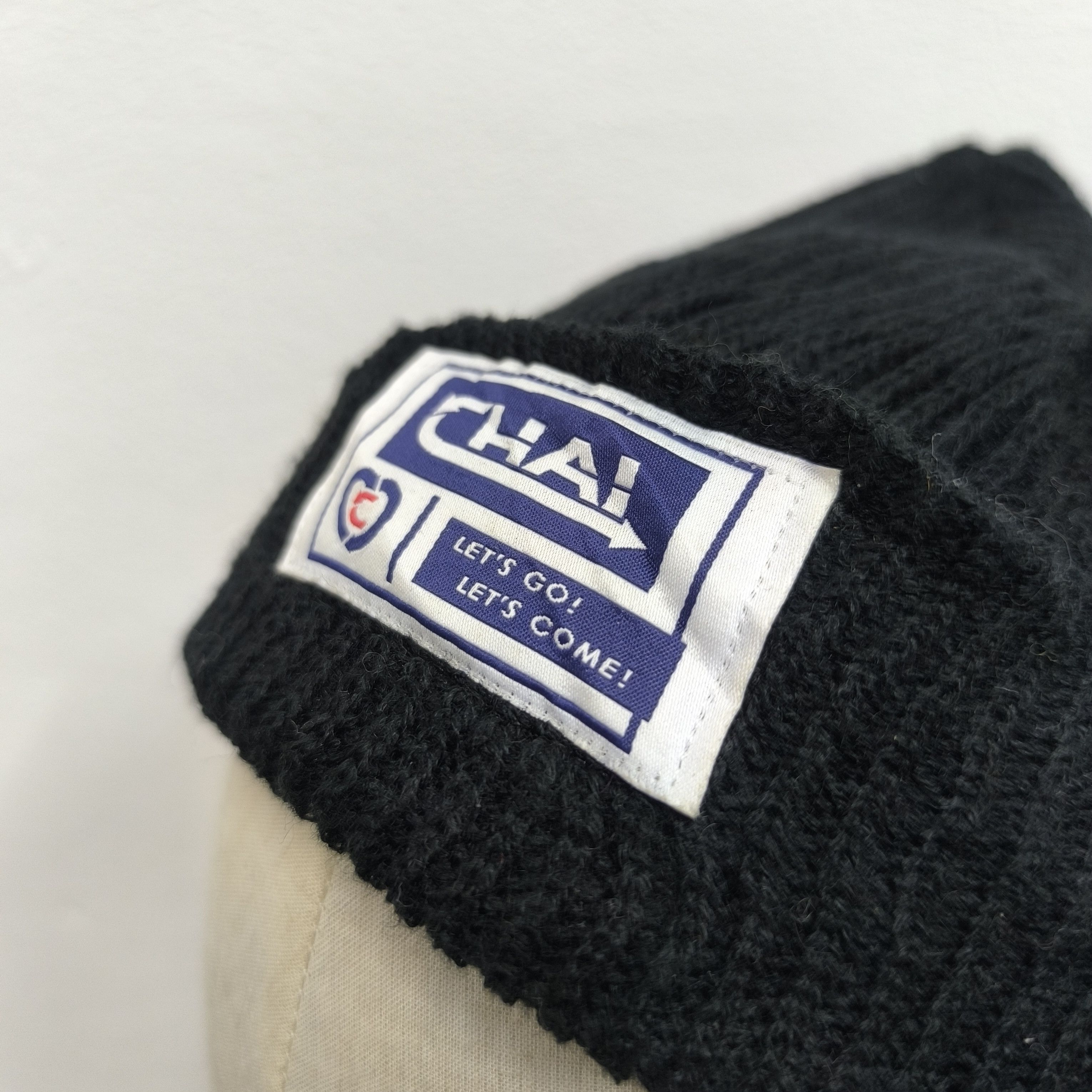 Japanese Brand ✨Chai let's go! let's go! racing patch beanie hat Size ONE SIZE - 3 Thumbnail