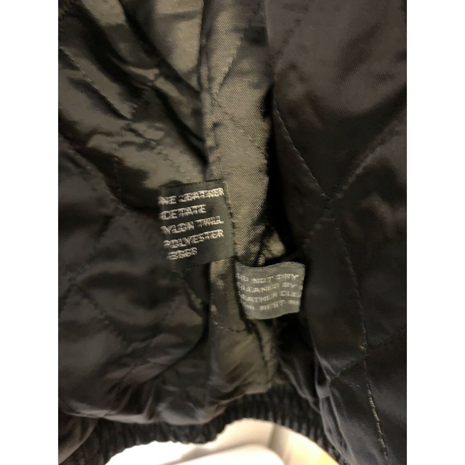 Other Vintage IOU Leather Jacket Black Men’s Sz S Size US S / EU 44-46 / 1 - 5 Thumbnail