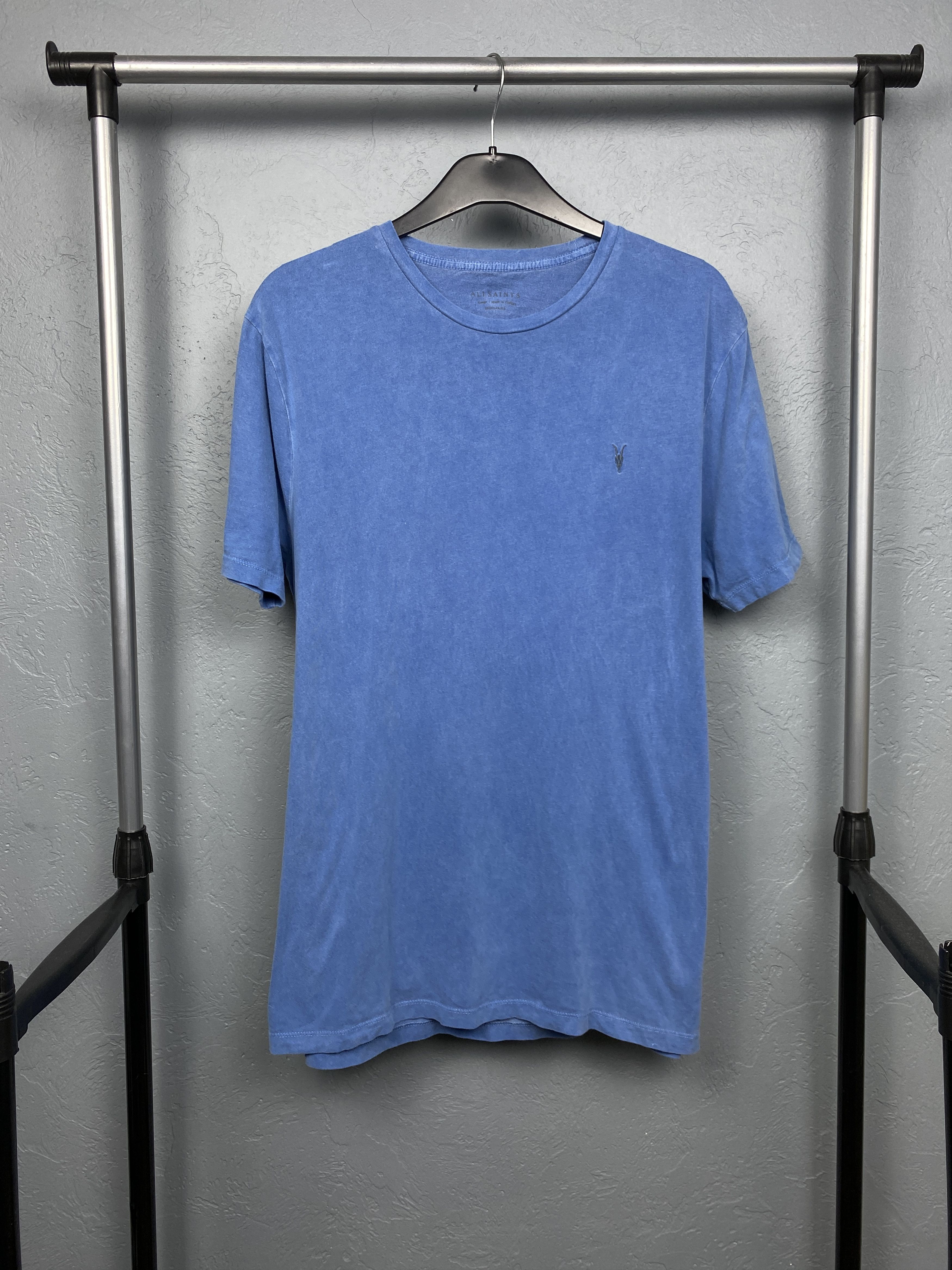 Allsaints Allsaints Vintage Mens Ossage Crew Neck T-Shirt Size US L / EU 52-54 / 3 - 1 Thumbnail
