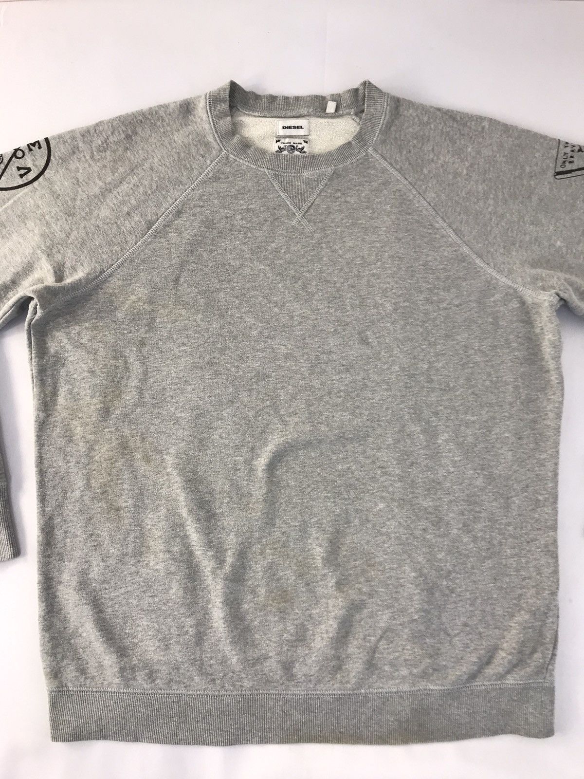 Diesel Diesel University Of Denim Sweatshirt Various Logo Side Tape Size US L / EU 52-54 / 3 - 3 Thumbnail