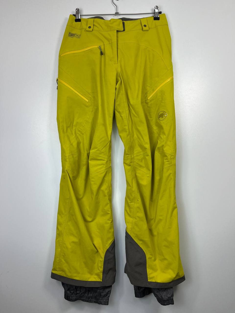 Mammut Mammut DryTech Premium Ski Pants Yellow Waterproof Womens 40 Size 40" / US 18 - 1 Thumbnail