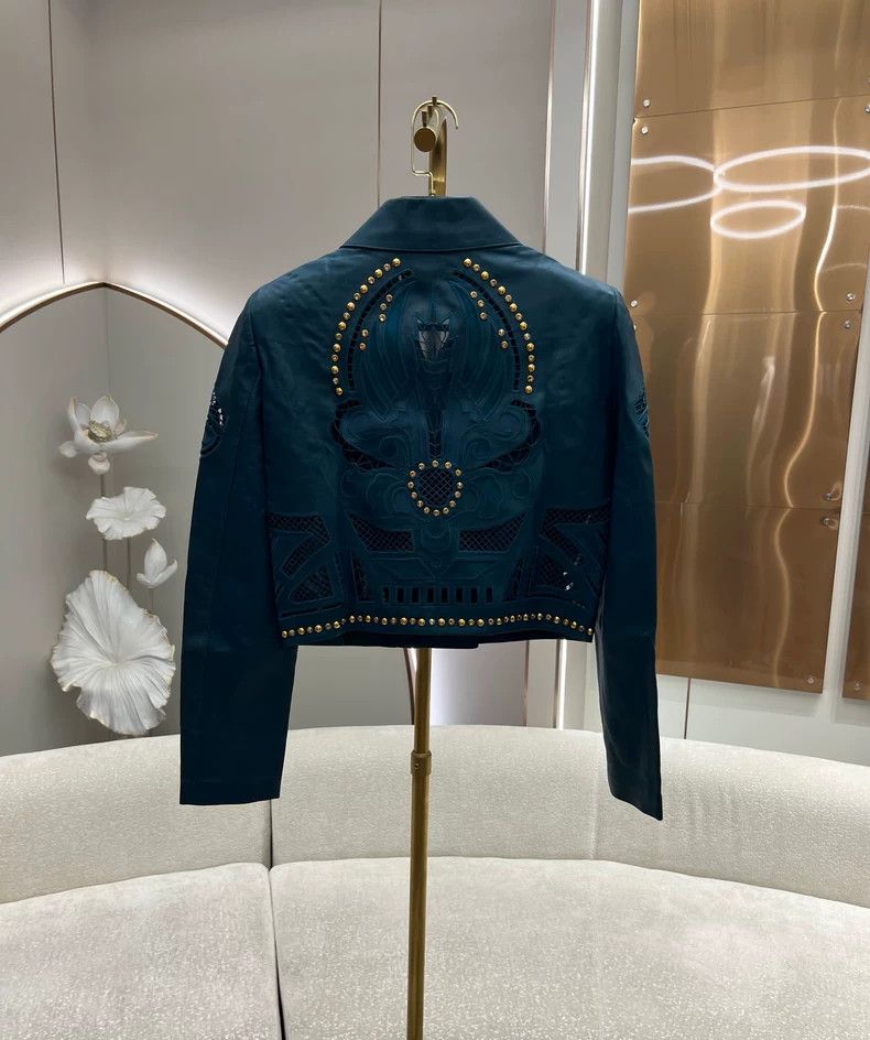 Versace Versace cropped jackets Size S / US 4 / IT 40 - 3 Thumbnail