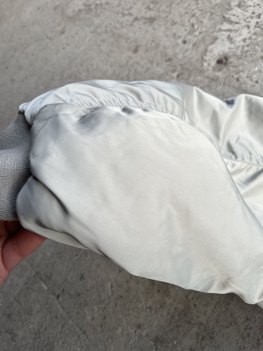 Hysteric Glamour × Issey Miyake × Le Grande Bleu (L.G.B.) 90s Balenciaga Style Vintage Boxy Baggy Oversized MA1 Bomber Size US M / EU 48-50 / 2 - 22 Thumbnail