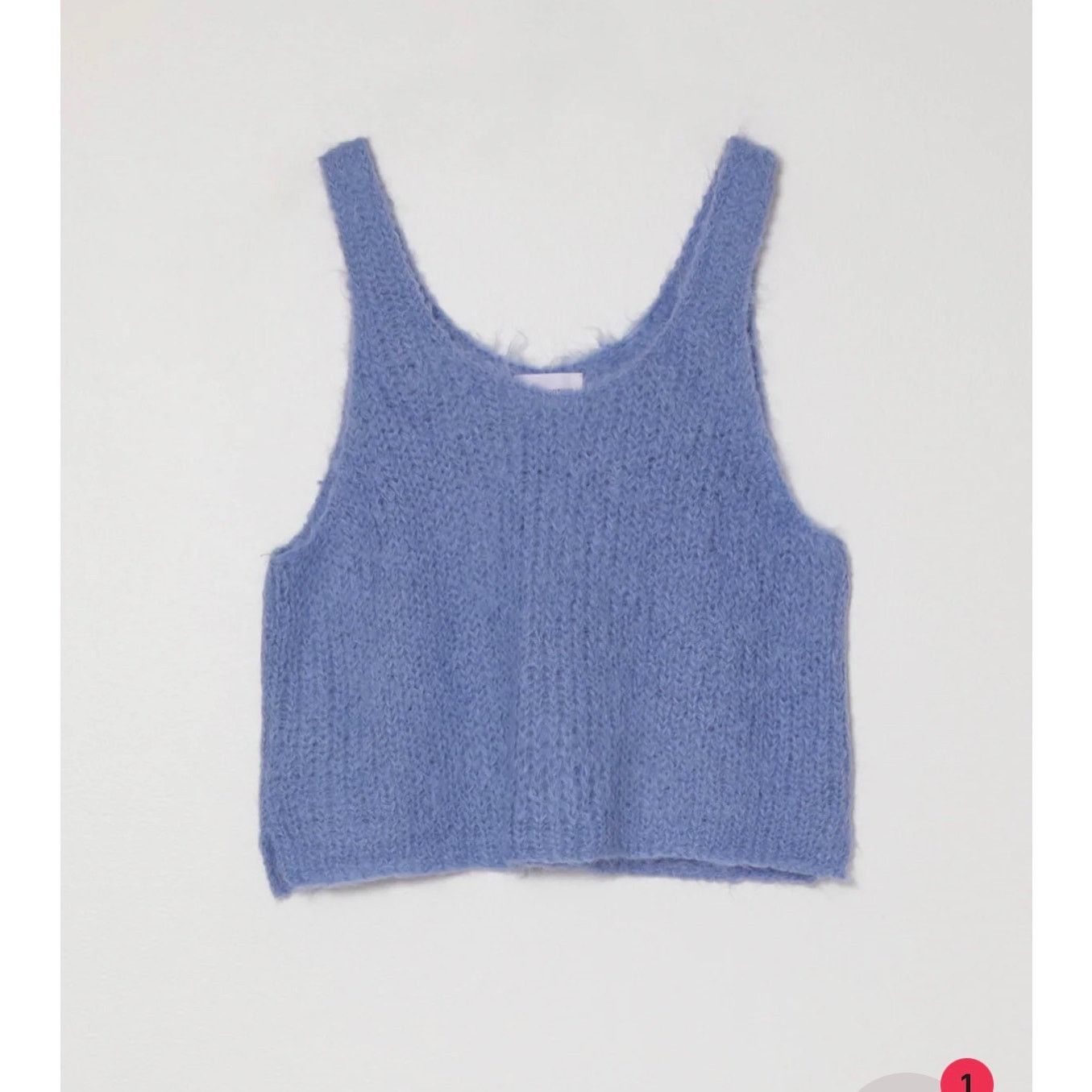 Other Atelier Delphine Sweater Tank in suri alpaca baby blue sz S Size S / US 4 / IT 40 - 1 Thumbnail