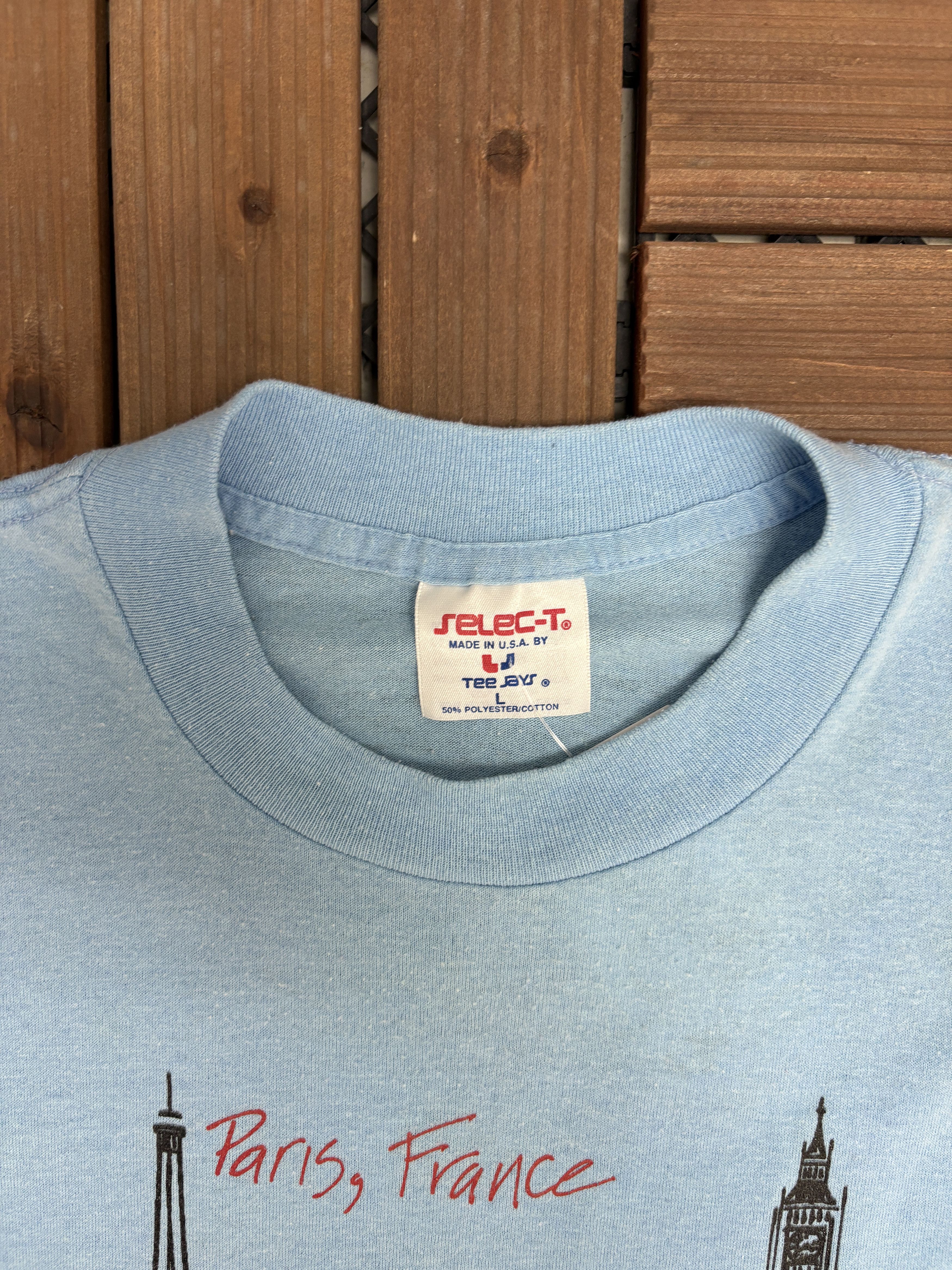 Vintage Round Hill Mount Vernon, Ohio Vintage Blue T-Shirt Tee Size US L / EU 52-54 / 3 - 5 Thumbnail
