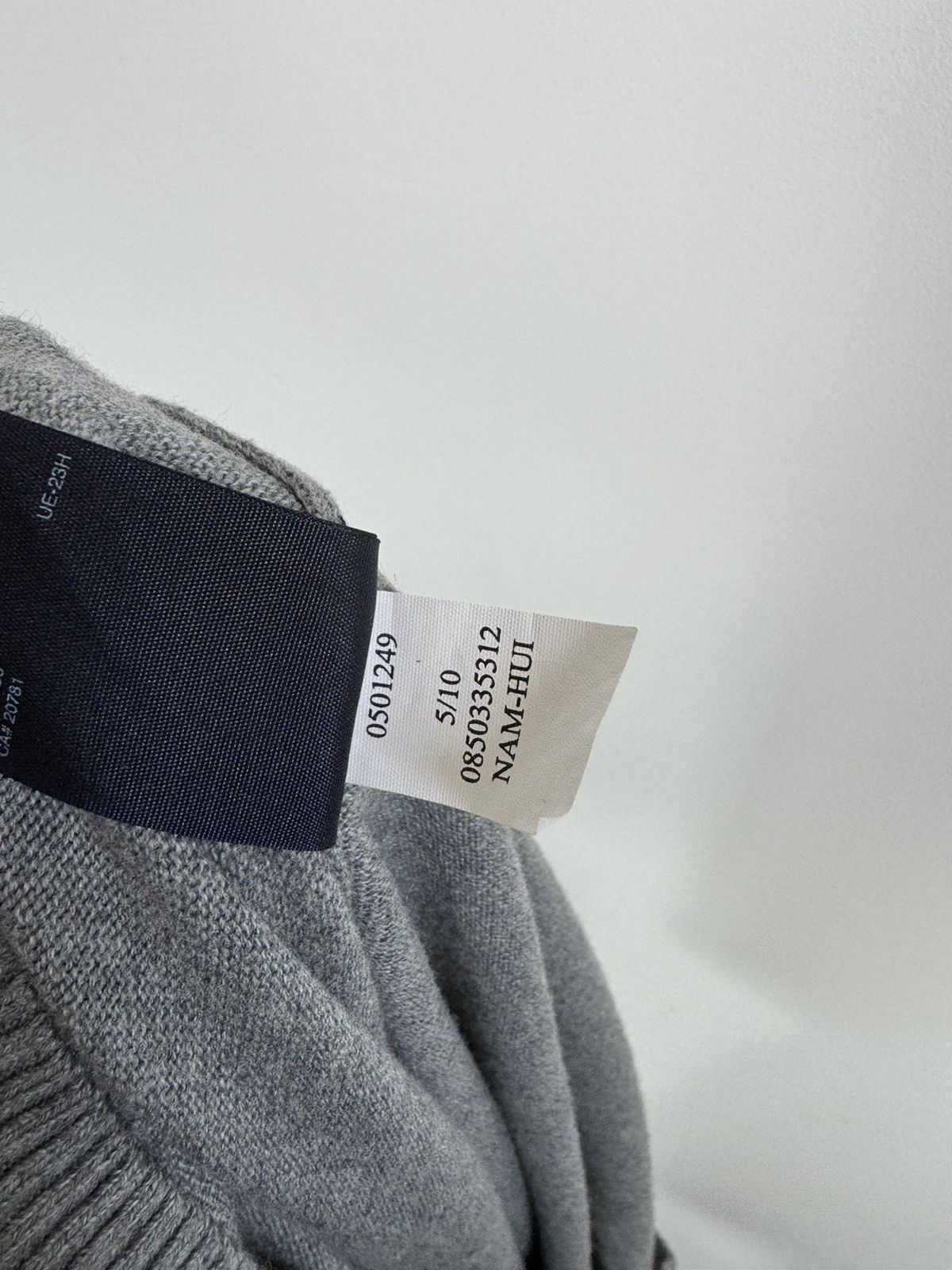 Tommy Hilfiger × Vintage Tommy Hilfiger Cotton Cashmere Jumper Sweater Size US XXL / EU 58 / 5 - 5 Thumbnail