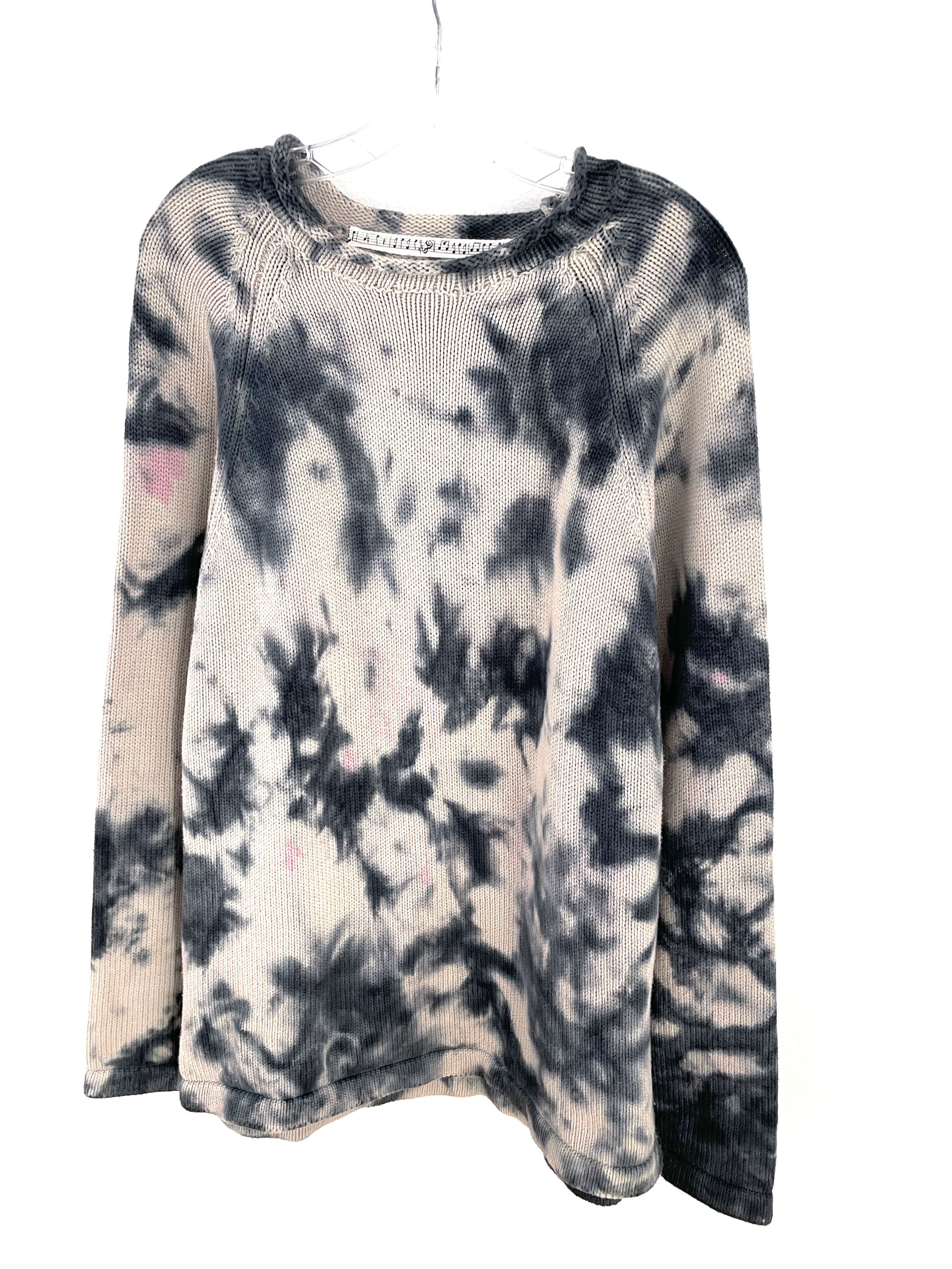 Number (N)ine Tie Dye Knit Sweater Size US L / EU 52-54 / 3 - 2 Thumbnail