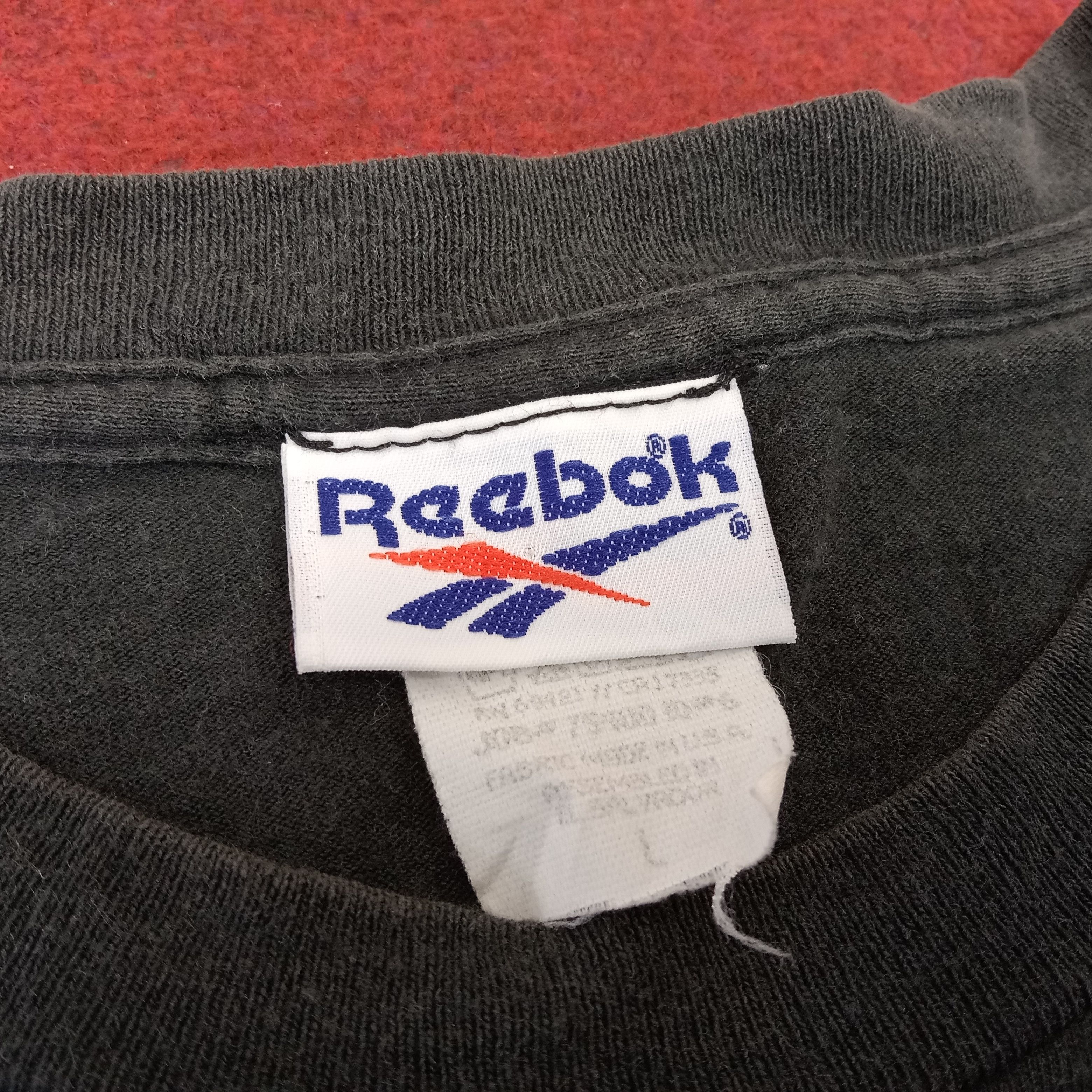 Reebok × Vintage Reebok Big Logo Design Vintage Tshirt Size US L / EU 52-54 / 3 - 3 Thumbnail