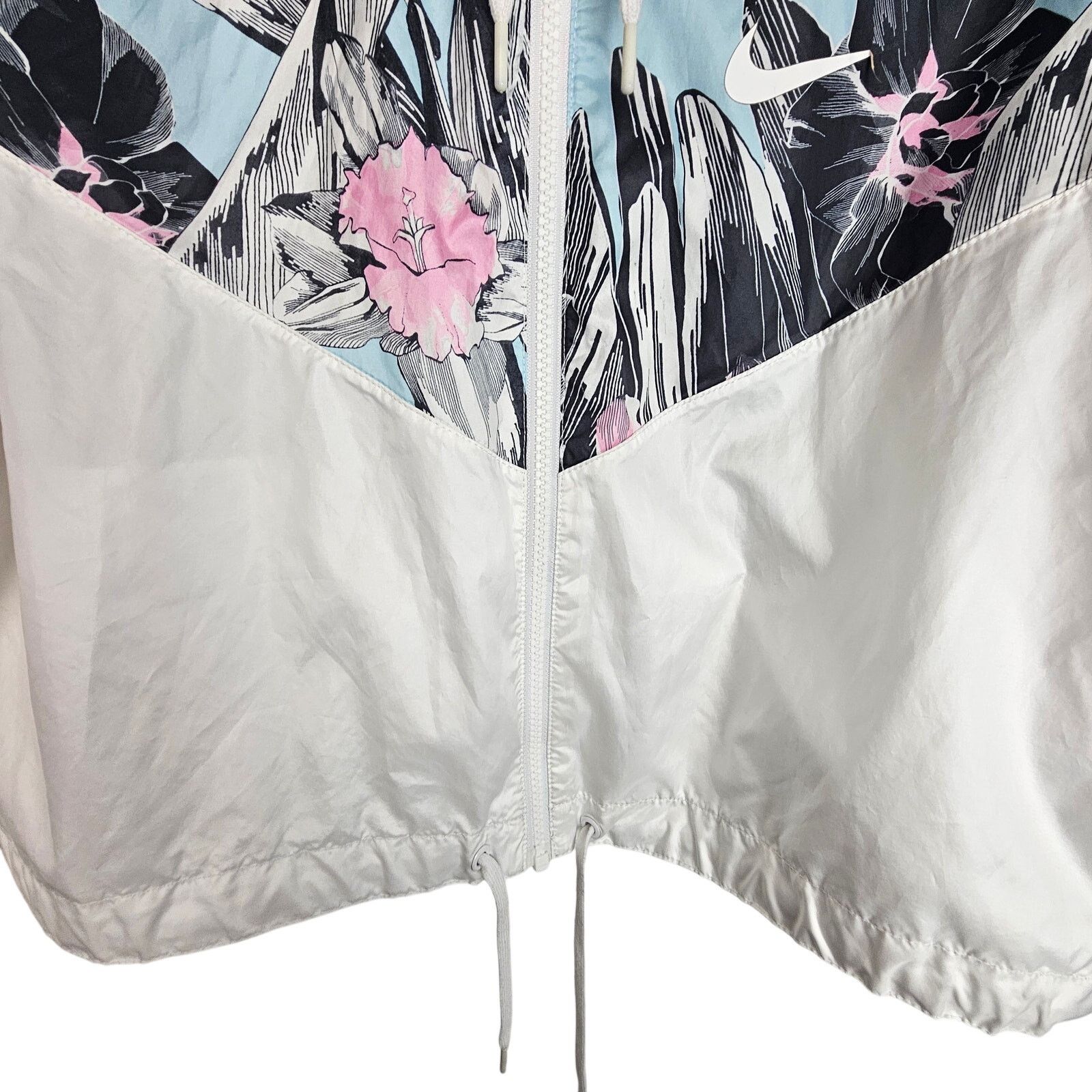 Nike Nike Womens Sportswear Windrunner Cropped Windbreaker Jacket Size M / US 6-8 / IT 42-44 - 4 Thumbnail