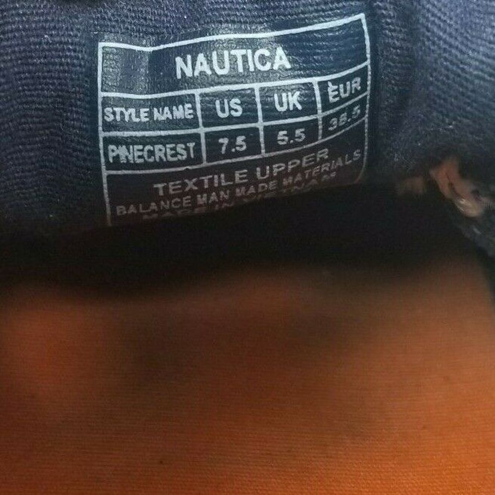 Nautica Nautica Pinecrest Women’s 7.5 US Boat Deck Shoes Stripes Size US 7.5 / IT 37.5 - 8 Thumbnail