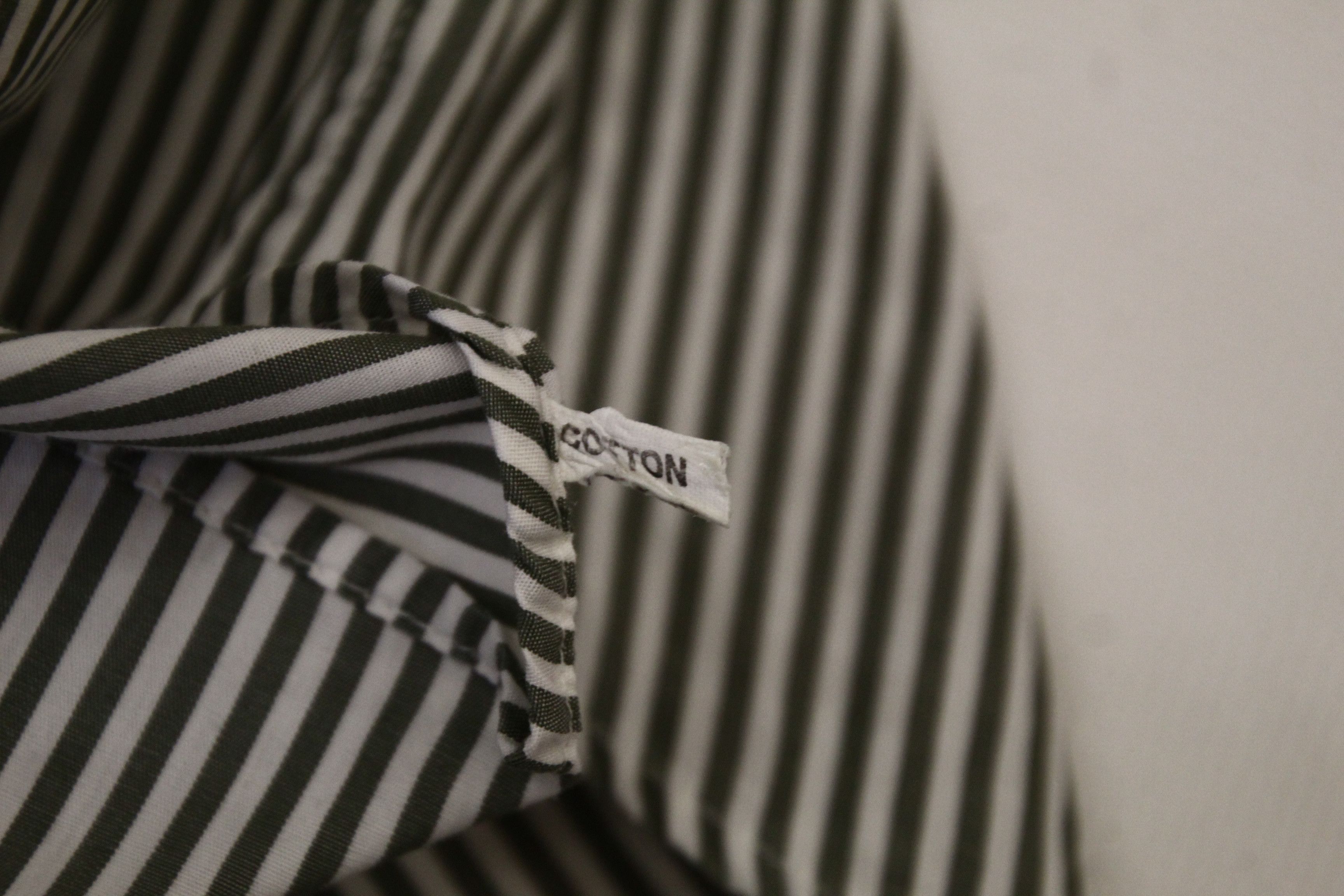 Bally Bally Asoni/SA fabric Regular Fit Striped Poplin Dress Shirt Size US L / EU 52-54 / 3 - 10 Thumbnail