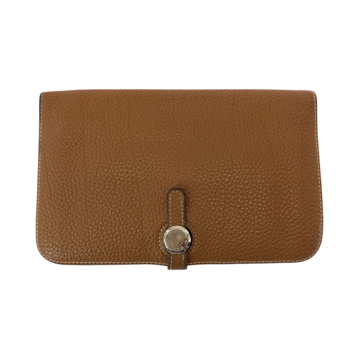 Hermes Hermes Hermes Dogon GM Togo Long Wallet Leather Long Wallet DUTY FREE for USA Size ONE SIZE - 1 Thumbnail
