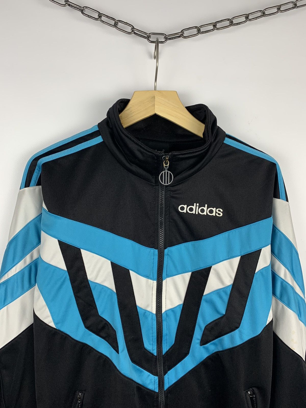 Adidas Vintage Y2K Adidas Fireberd Trefoil Track Jacket Zip Up 90’s Size US M / EU 48-50 / 2 - 2 Thumbnail