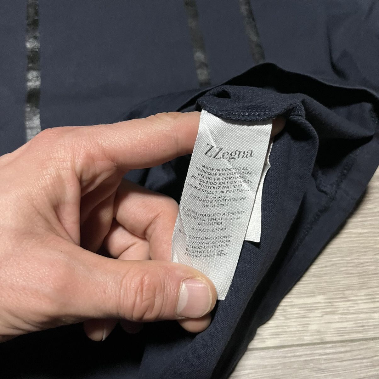 Z Zegna Zegna Black tshirt Size US XXL / EU 58 / 5 - 9 Thumbnail