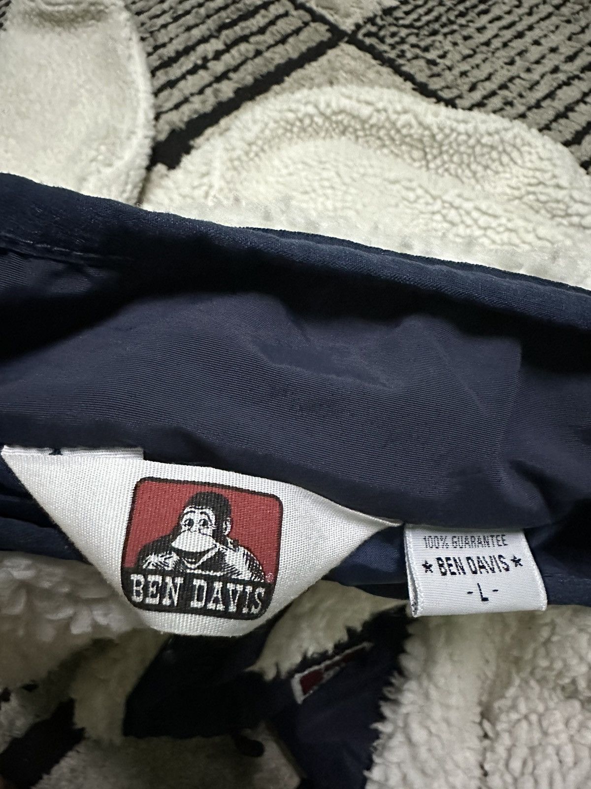 Ben Davis Ben Davis deep pile fleece jacket Size US L / EU 52-54 / 3 - 5 Thumbnail