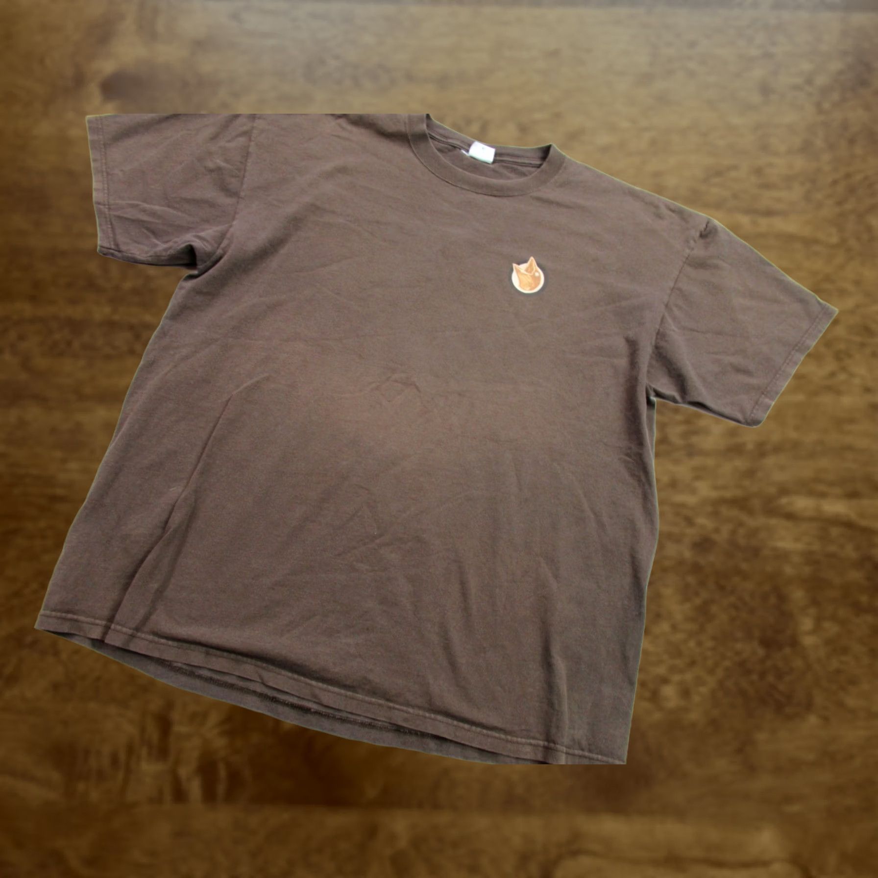 Anvil Anvil Shirt Mens M Brown Short Sleeve Crew Neck Outdoors Lightweight Casual Size US M / EU 48-50 / 2 - 1 Thumbnail