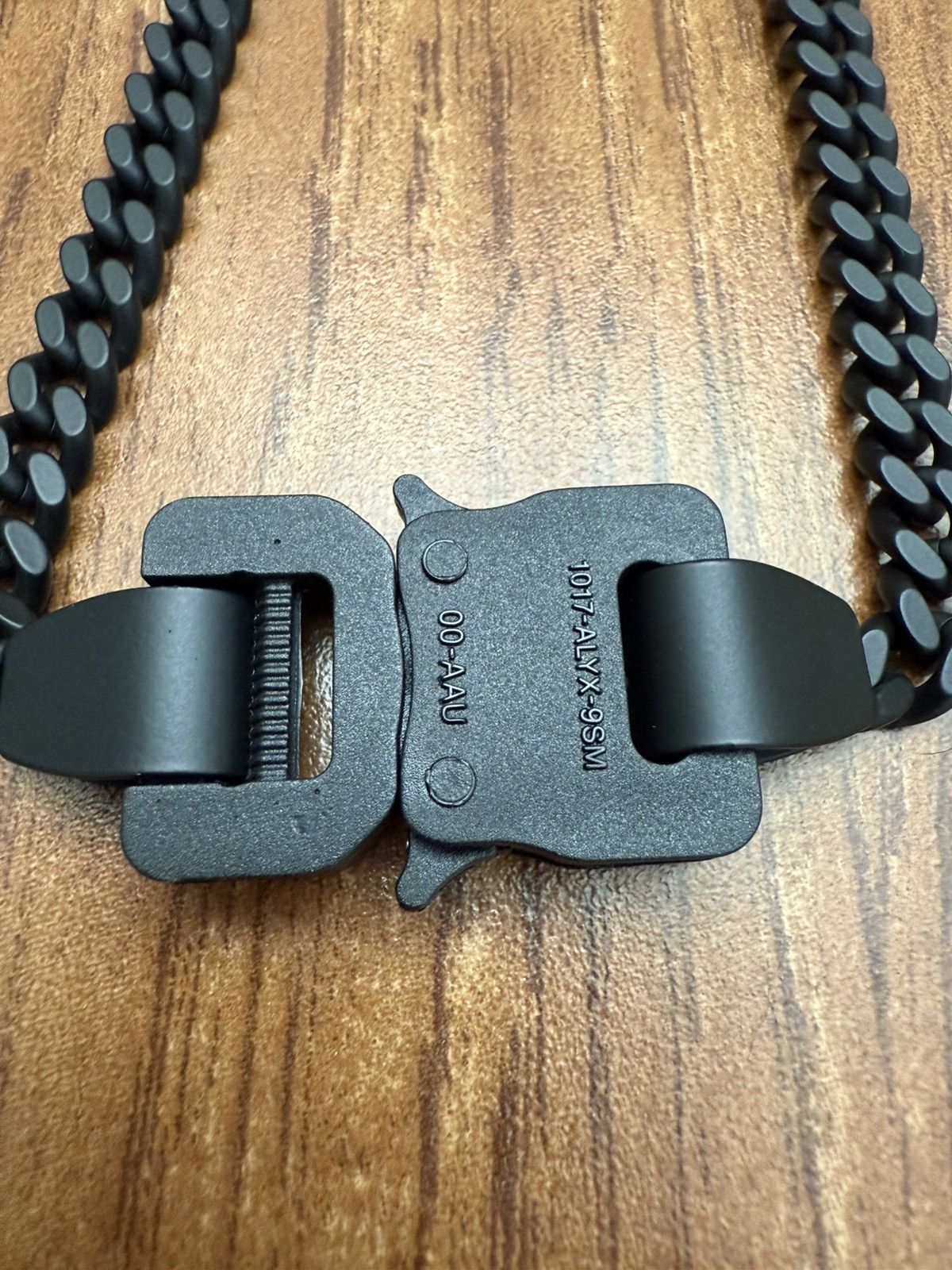 1017 ALYX 9SM Alyx 1017 9SM - Signature Buckle Necklace in black Size ONE SIZE - 2 Thumbnail