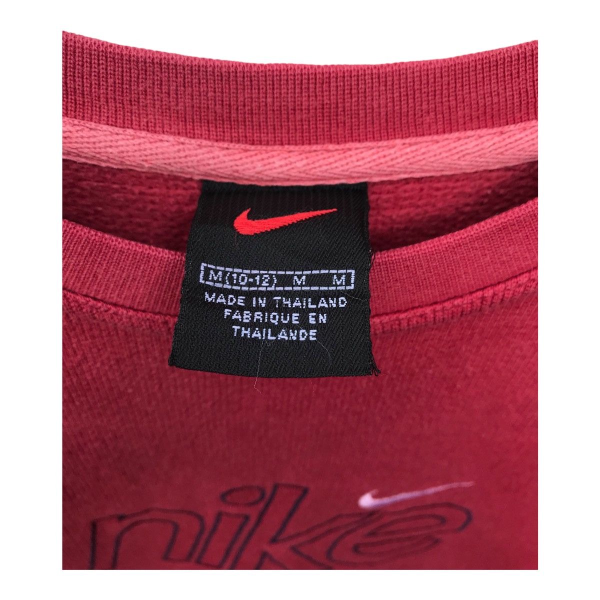 Vintage 90s Nike Swoosh Logo Sweatshirt Streetwear Fashion
