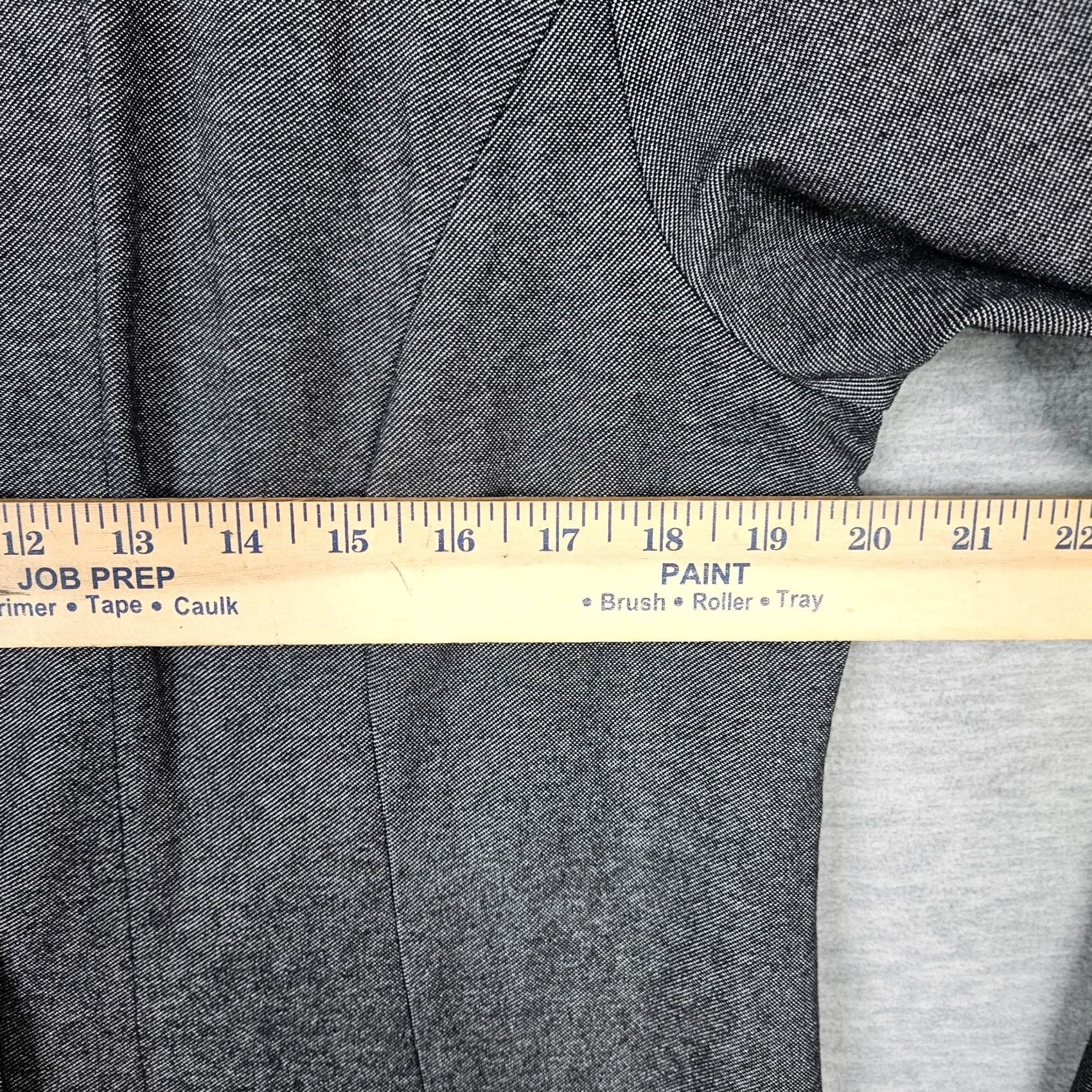 J. Jill J.JILL Wearever Collection Jacket Women Gray Knit One-button Size M Regular Sleeve Long Solid Lightweight Casual Travel Autumn Spring Winter Size M / US 6-8 / IT 42-44 - 6 Thumbnail