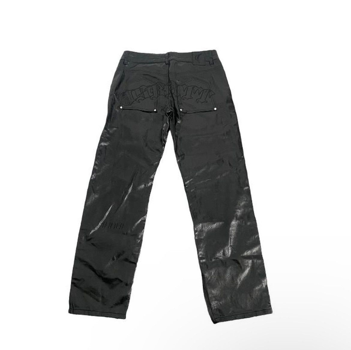 Designer × Osbbat Oil Wax Denim Pants | Osbatt | years of tears | BySlik Size US 32 / EU 48 - 2 Thumbnail
