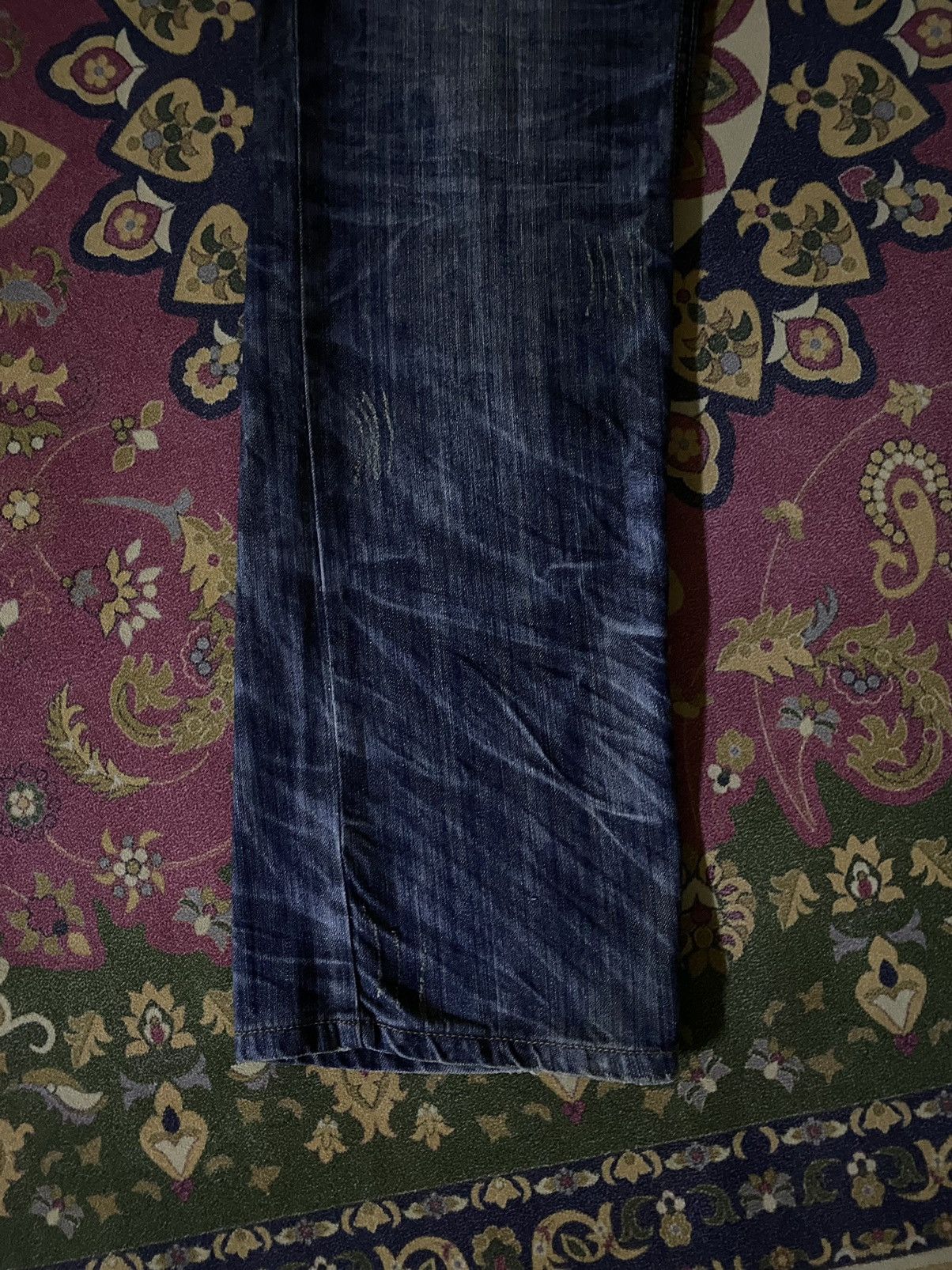 If Six Was Nine Vintage Japanese Brand ENERGY Distressed Denim Punk Style Size US 32 / EU 48 - 8 Thumbnail