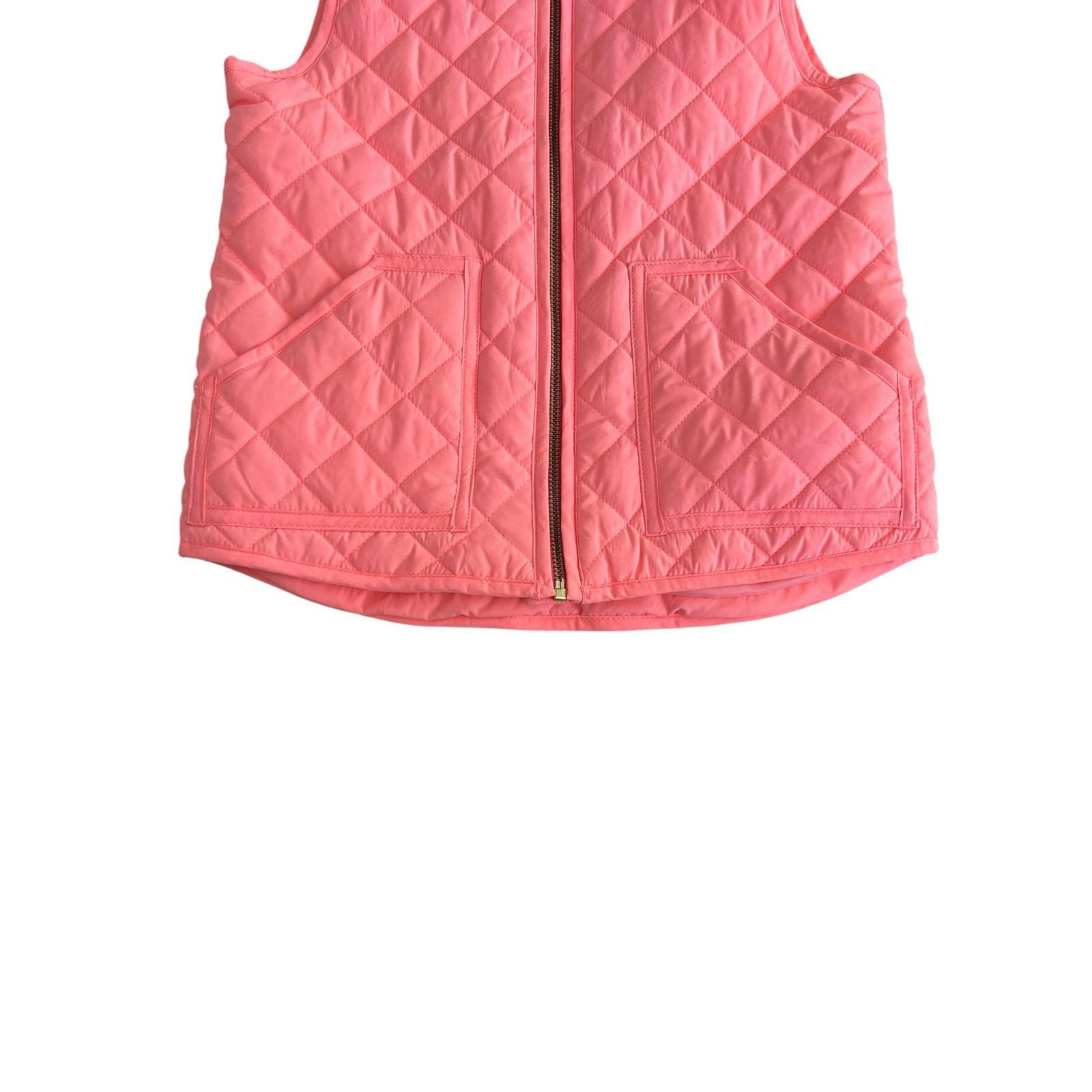 J.Crew Jcrew girls puffer vest jacket peach size 6/7 Size M / US 6-8 / IT 42-44 - 5 Thumbnail