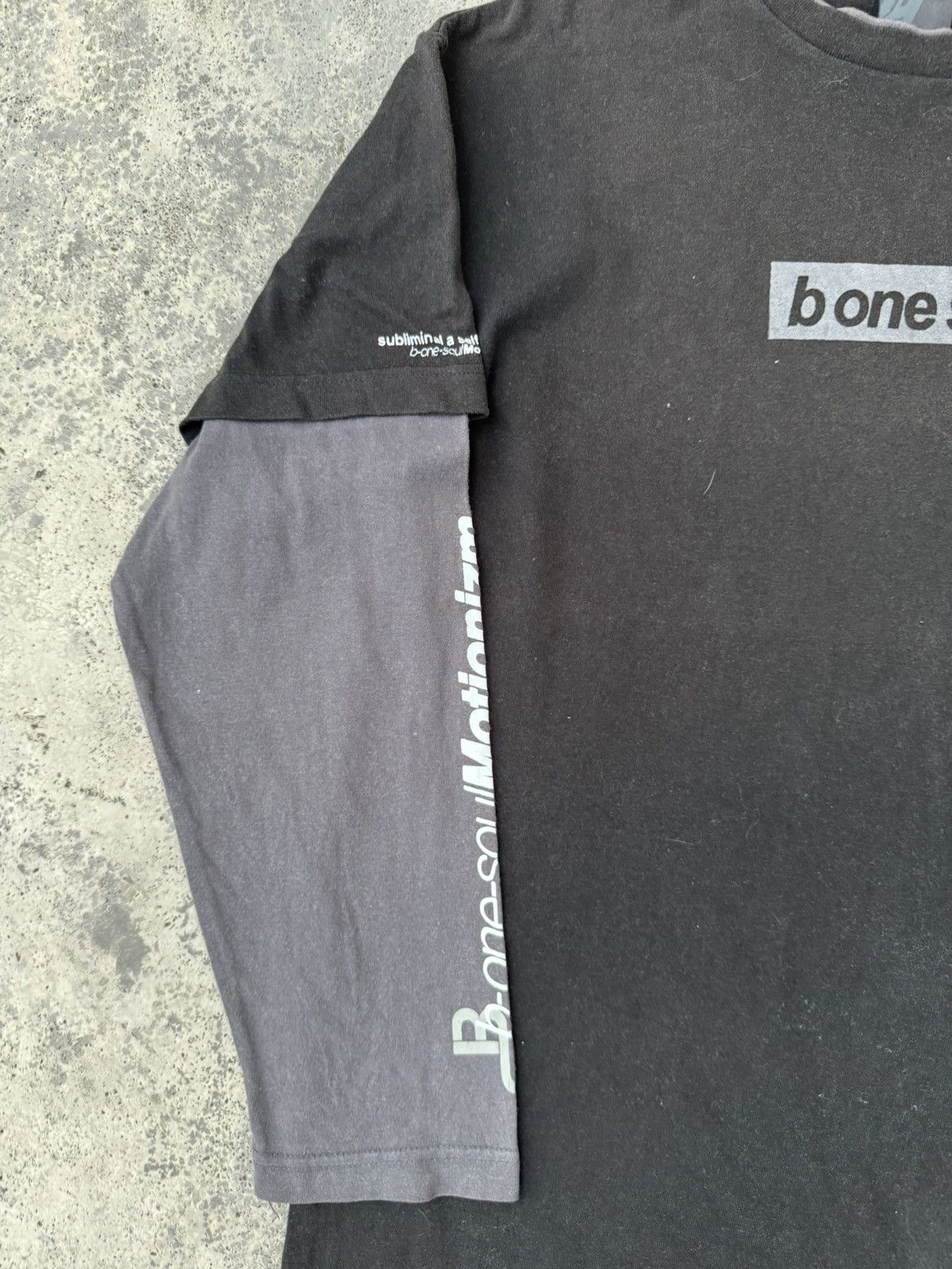 Japanese Brand 2000s Sun Faded Archival B One Soul Double Layered Size US L / EU 52-54 / 3 - 6 Thumbnail