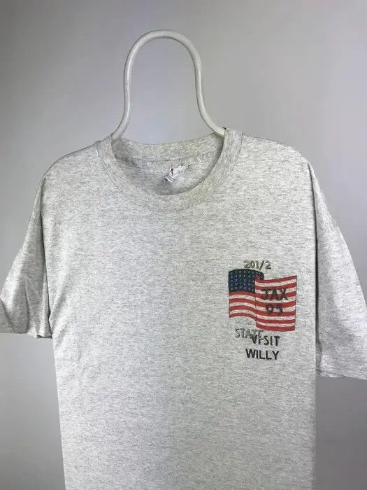 Band Tees Jax state visit willy T-shirt vintage band tee size XLarge Size US XL / EU 56 / 4 - 3 Thumbnail