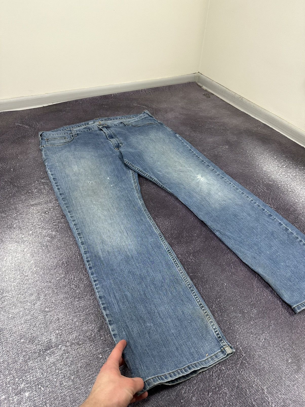 Carhartt Vintage Carhartt Faded Denim USA Baggy Hype Opium Work Jeans Size US 40 / EU 56 - 12 Thumbnail