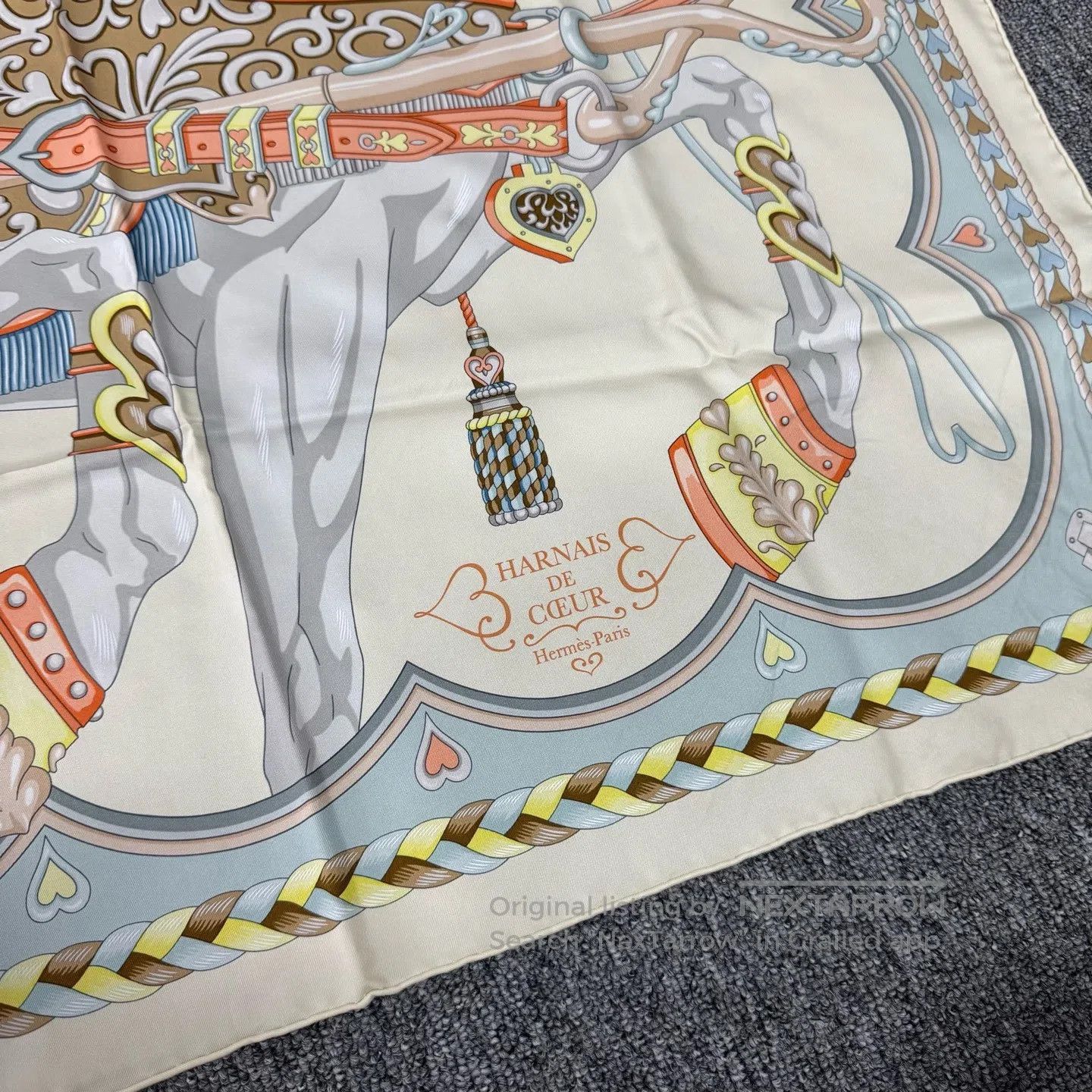 Hermes Hermes Sweet saddle equipment; scarf| Size ONE SIZE - 3 Thumbnail