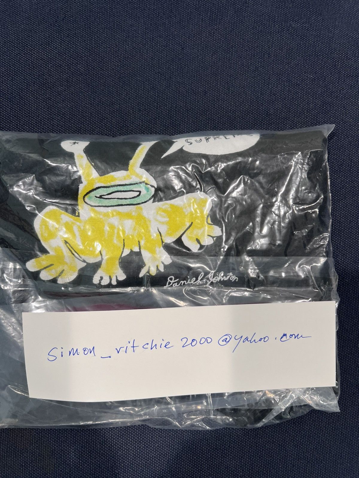 Supreme Supreme Daniel Johnston Frog tee DSWT black L Size US L / EU 52-54 / 3 - 3 Thumbnail