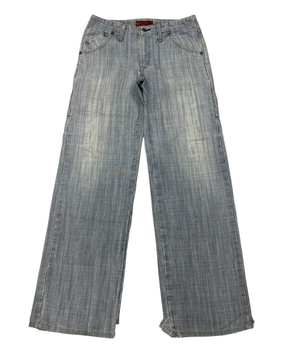 Kapital Vintage Edwin Function Baggy Jeans Faded Distress Loose Size US 30 / EU 46 - 7 Thumbnail
