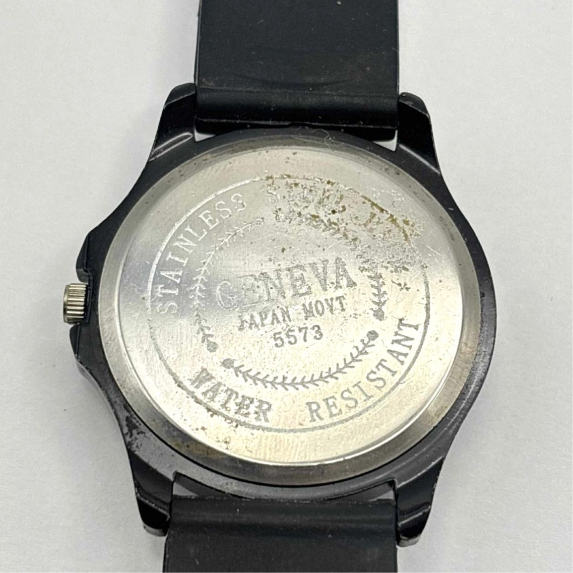 Geneva Silver & Black Men's Watch Size ONE SIZE - 4 Thumbnail