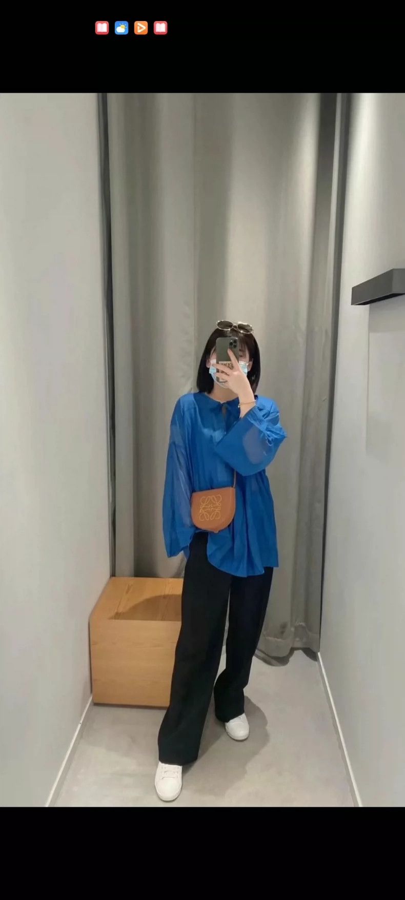 Loewe LOEWE Blue shirt Size S / US 4 / IT 40 - 1 Thumbnail