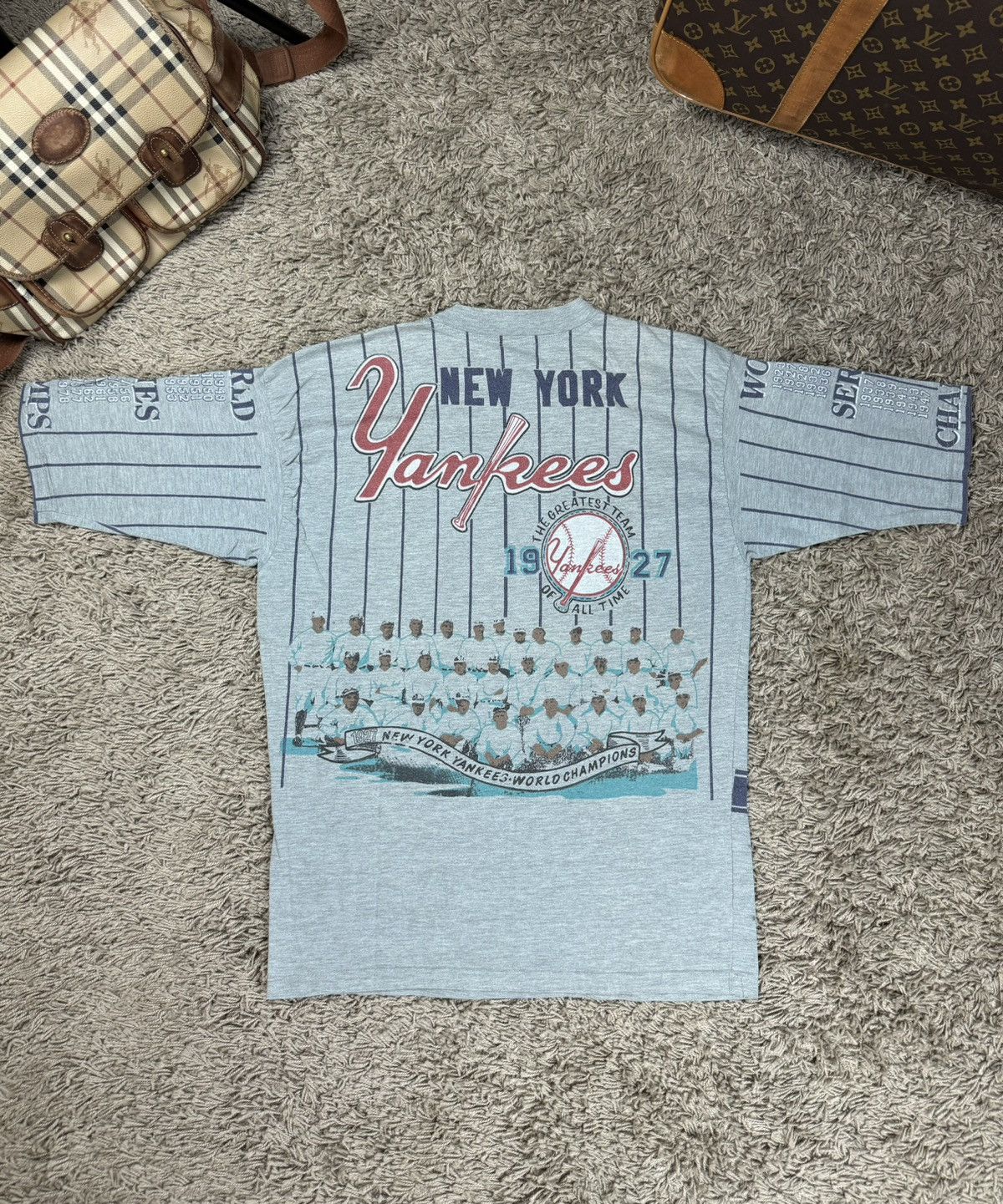New York Yankees × Vintage Vintage t shirt New York Yankees 1990s original casual item Size US M / EU 48-50 / 2 - 1 Thumbnail