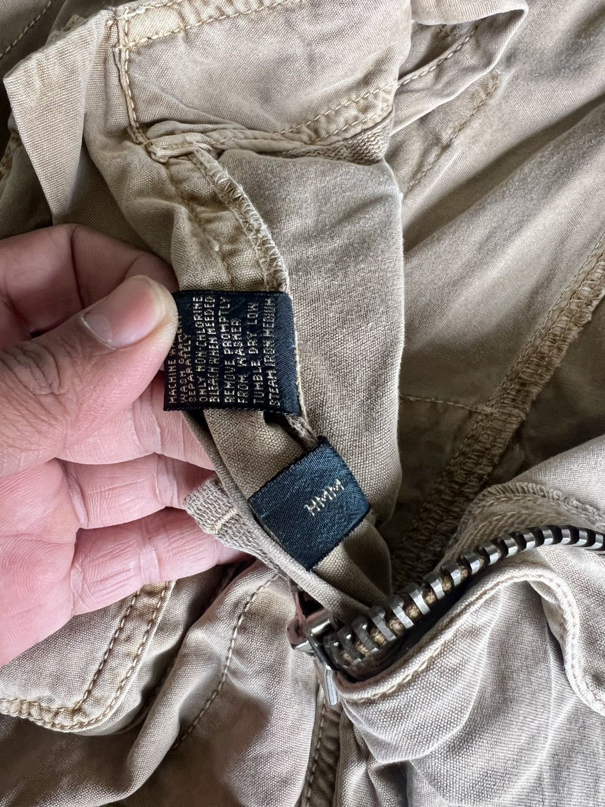 Polo Ralph Lauren Crazy Vintage 90s Polo RL Baggy Wide Leg Cargo Pants Size US 36 / EU 52 - 13 Thumbnail