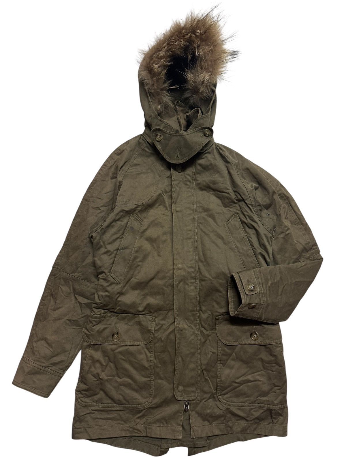 Boycott 💥VINTAGE BOYCOTT PARKA FIST TAIL POCKET FUR MILITARY STYLE Size US S / EU 44-46 / 1 - 1 Thumbnail